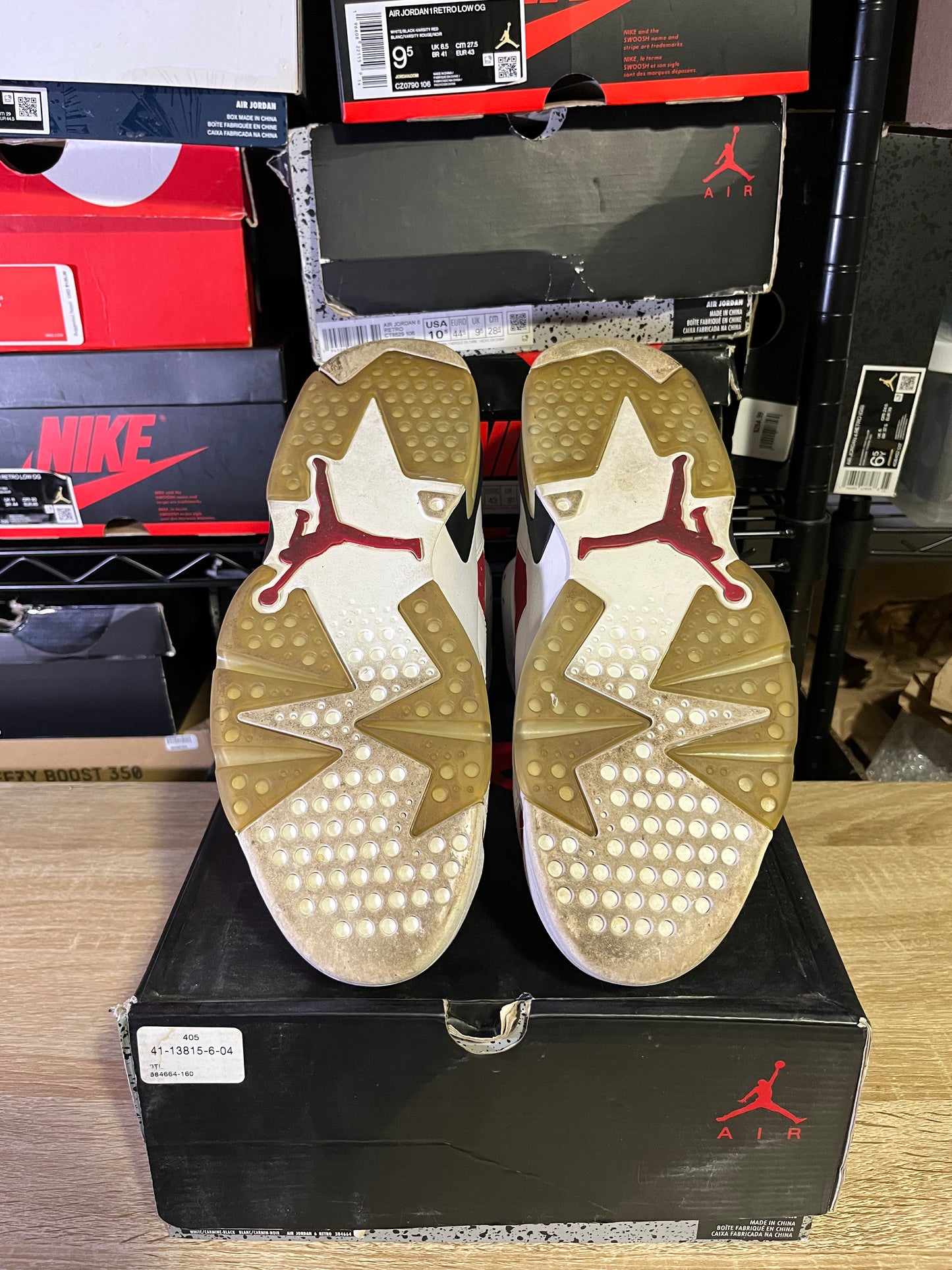 Size 11 – AJ 6 Carmine