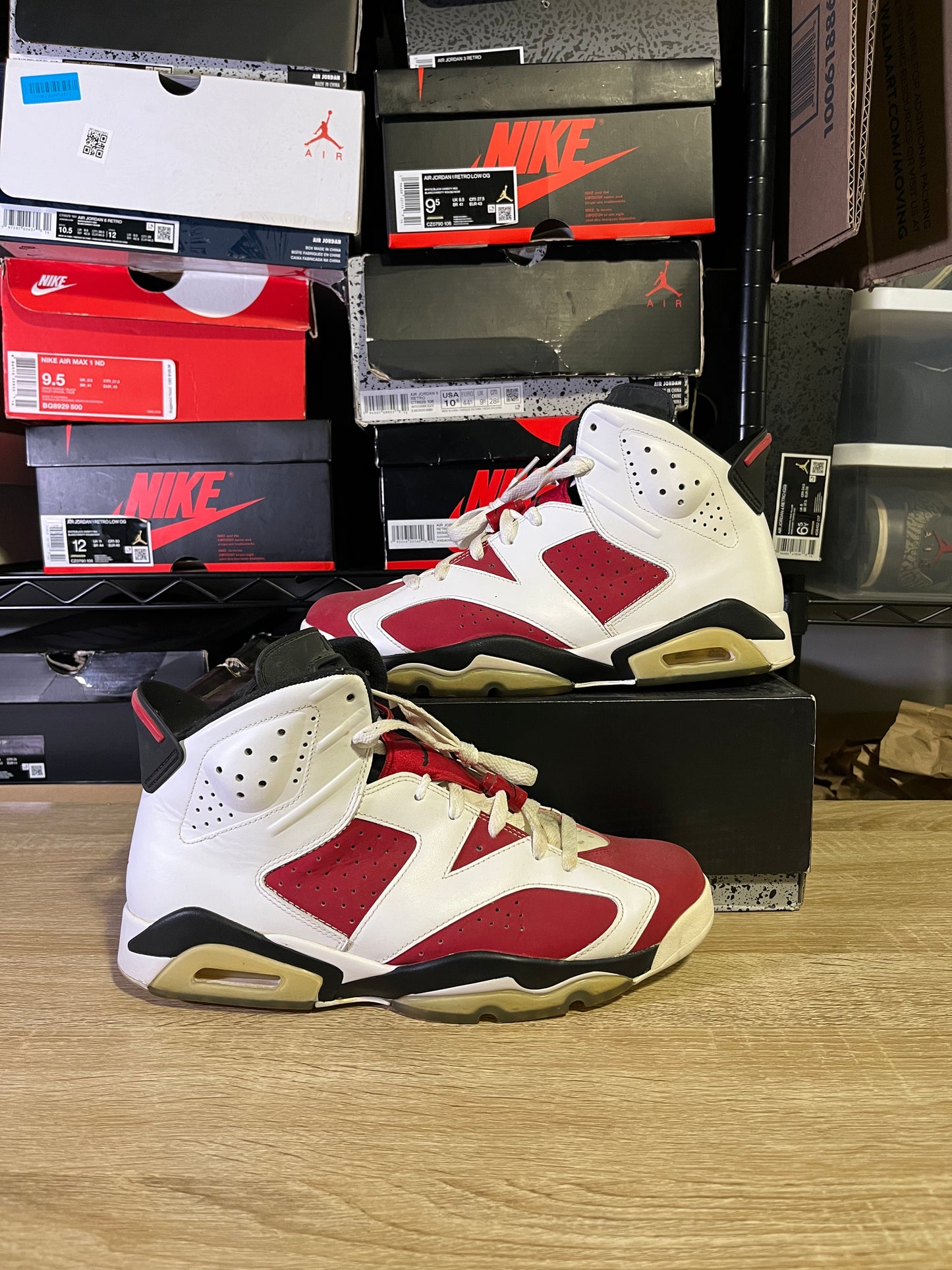Size 11 – AJ 6 Carmine