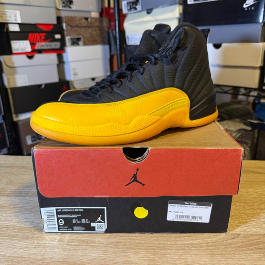 Size 9 - AJ 12 University Gold