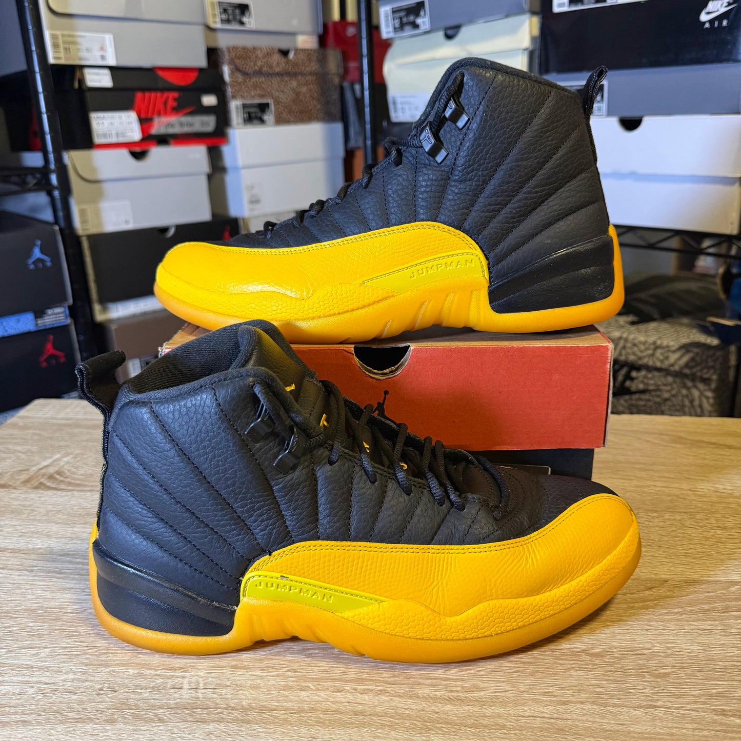 Size 9 - AJ 12 University Gold