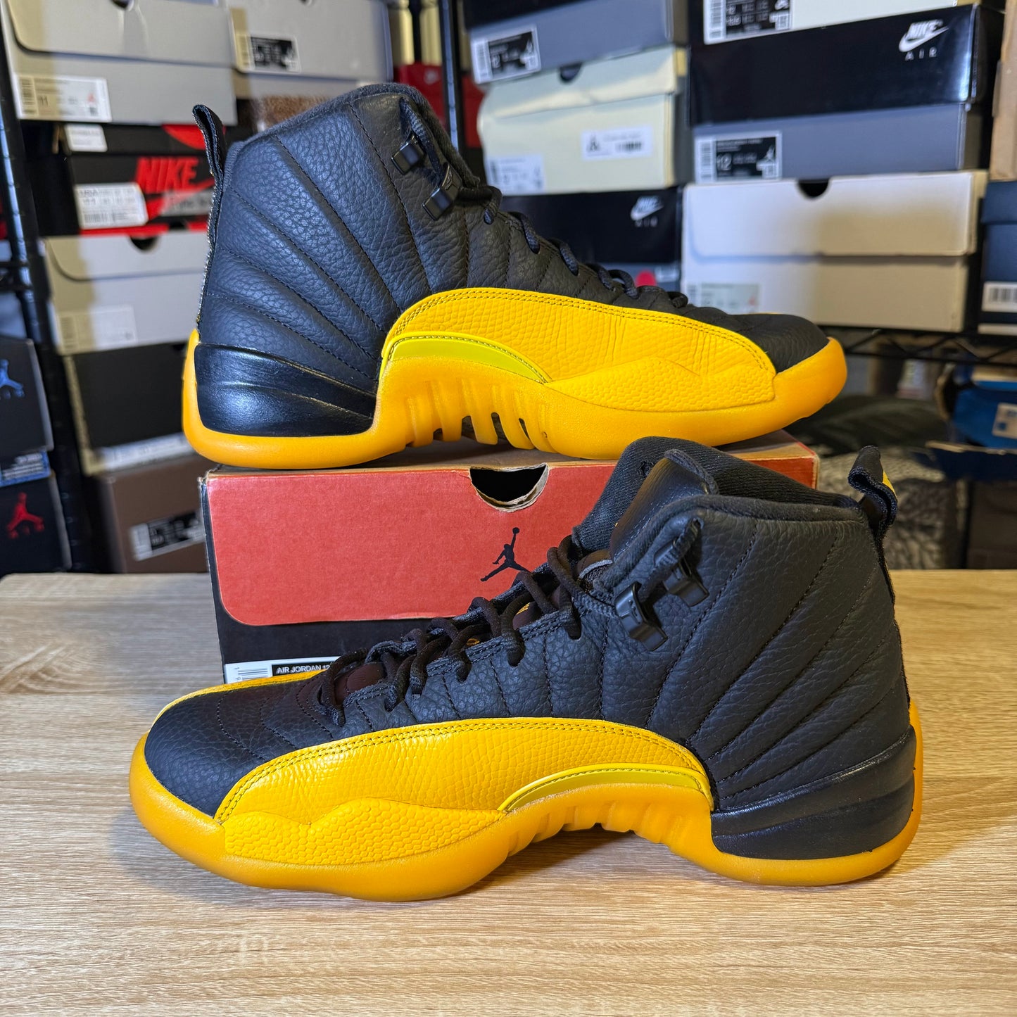 Size 9 - AJ 12 University Gold