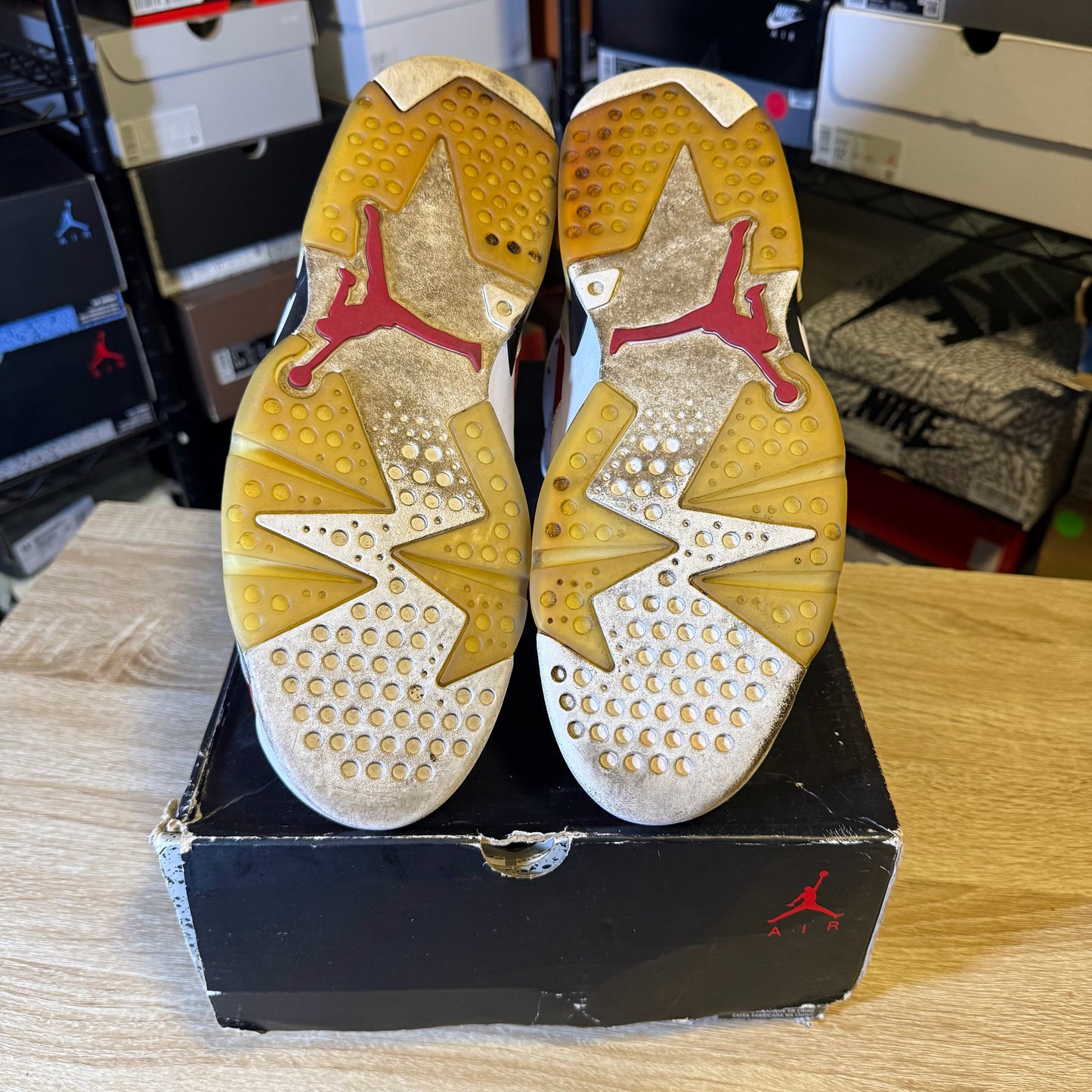 Size 10.5 - AJ 6 Carmine