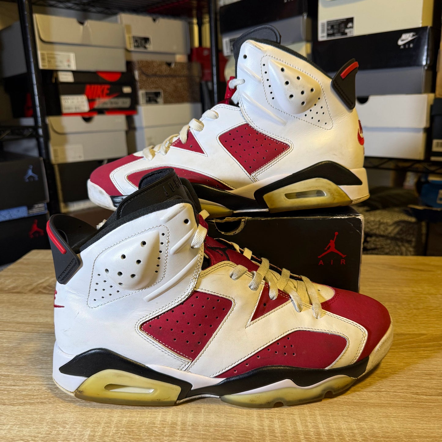 Size 10.5 - AJ 6 Carmine
