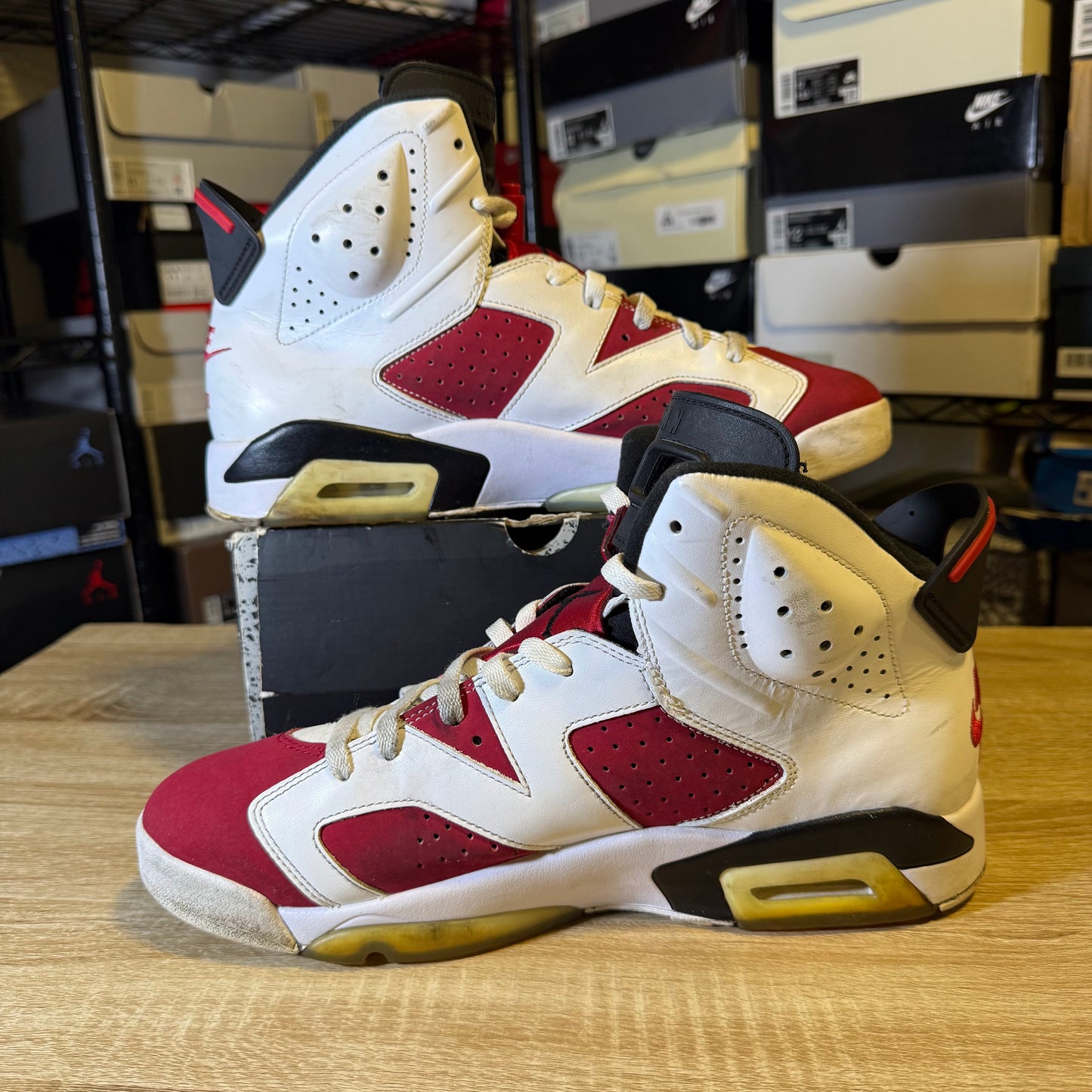 Size 10.5 - AJ 6 Carmine