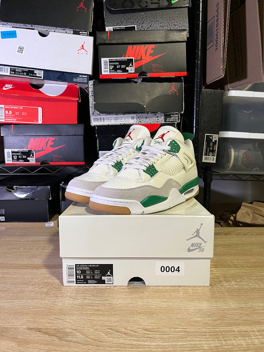 Size 10 – AJ 4 Pine Green SB