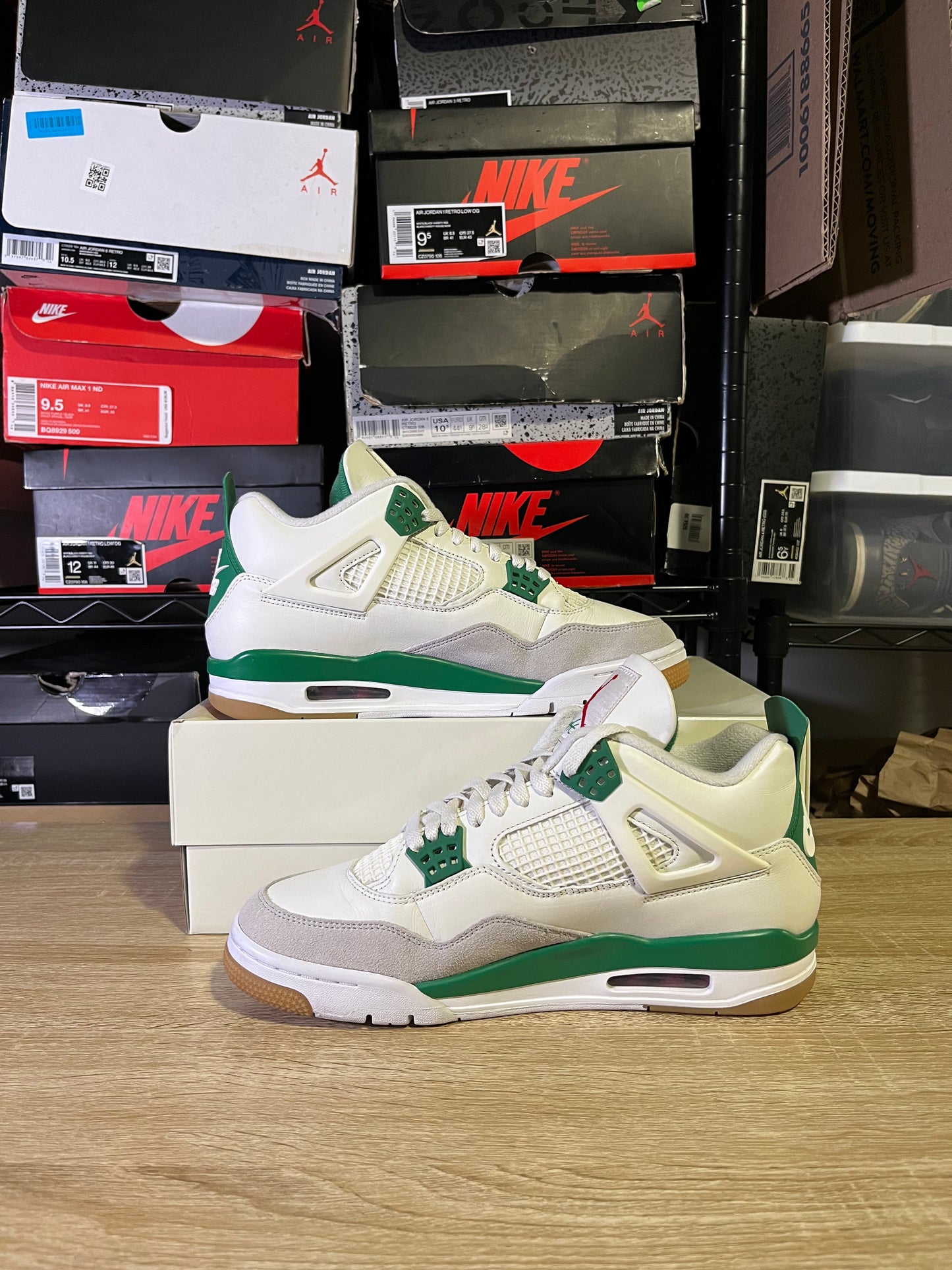 Size 10 – AJ 4 Pine Green SB