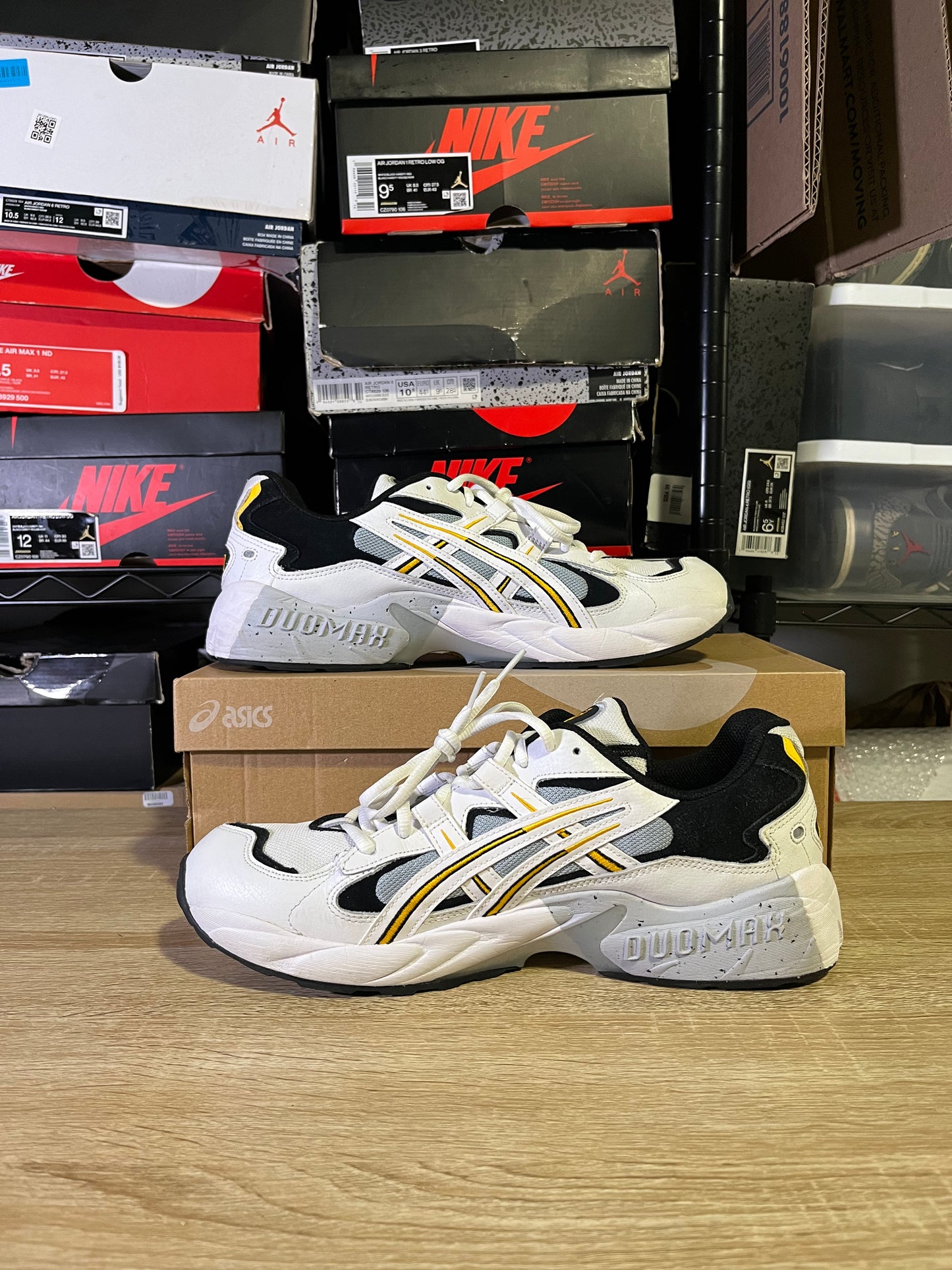 Size 12 - Asics Gel Kayano 5 OG Kith Exclusive White Saffron