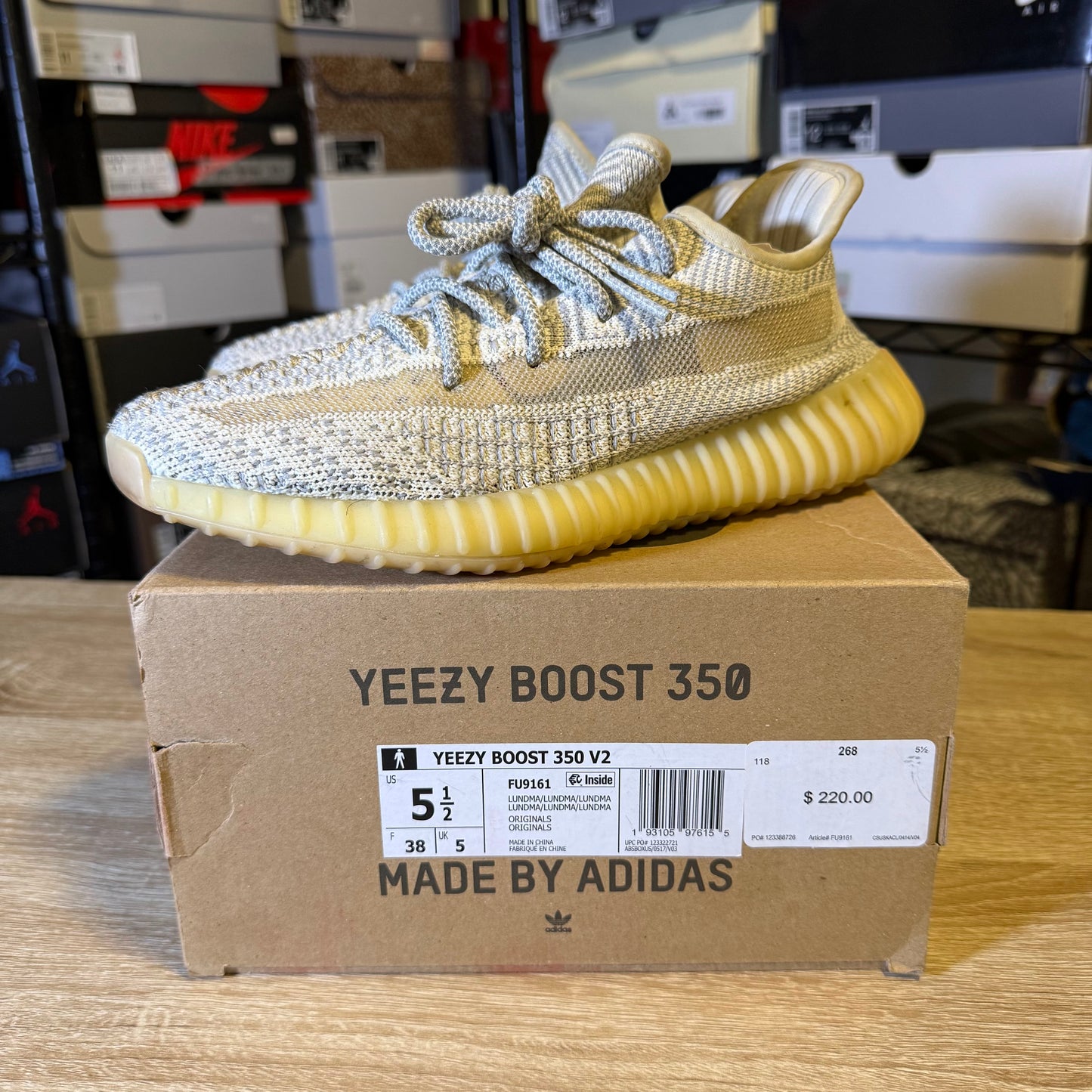 Size 5.5 – YZY 350 Lundmark
