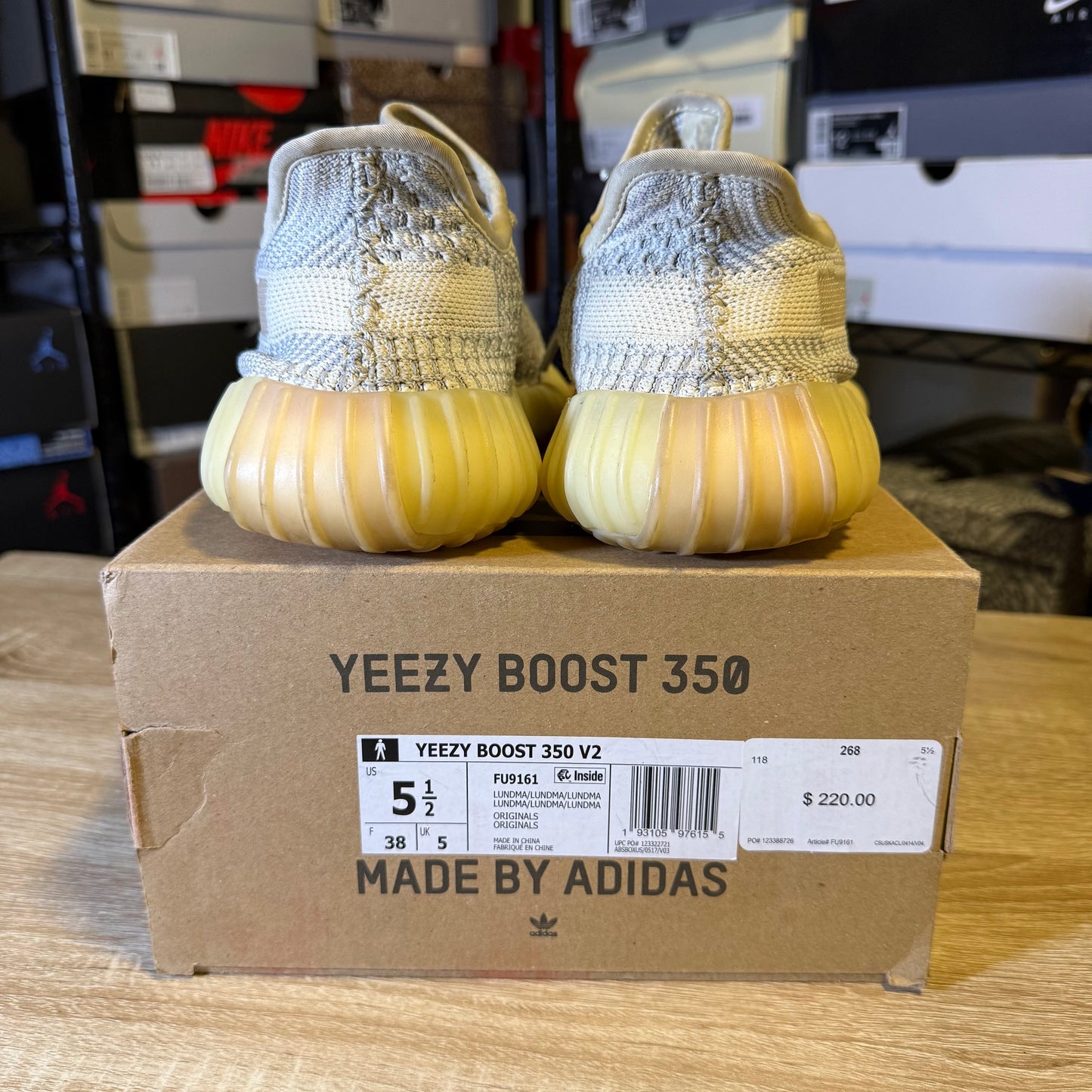 Size 5.5 – YZY 350 Lundmark