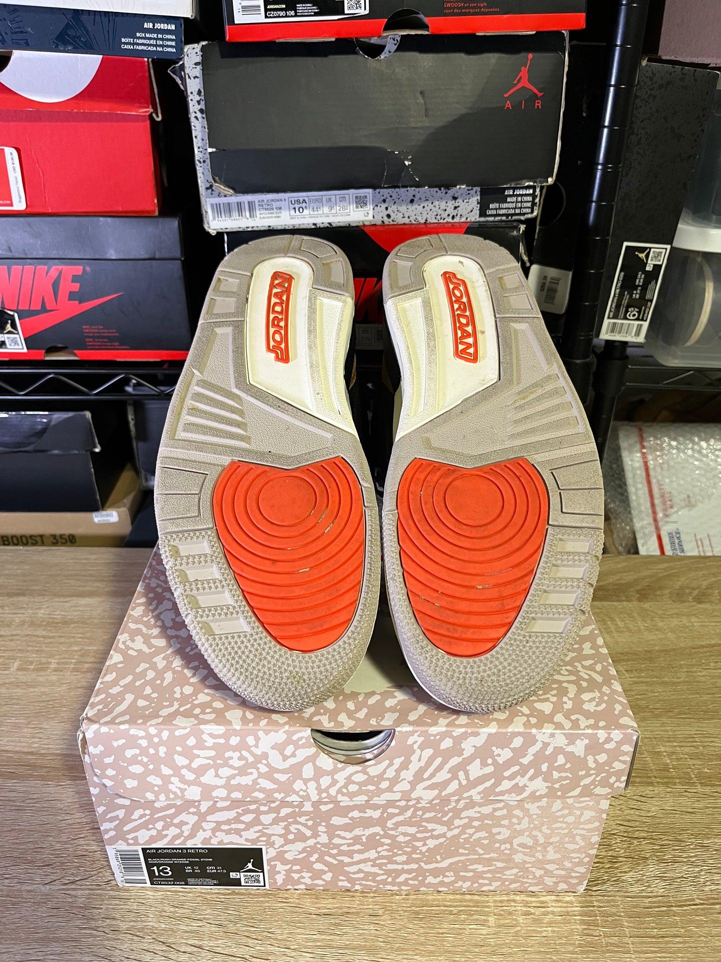 Size 13 – AJ 3 Desert Elephant