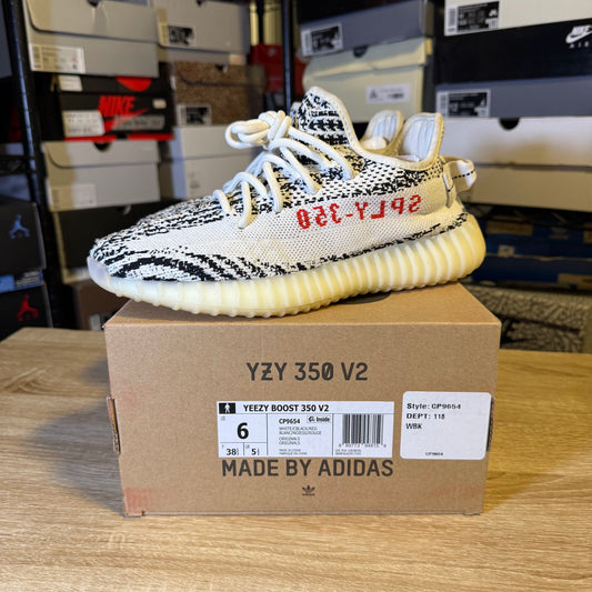 Size 6 – YZY 350 Zebra