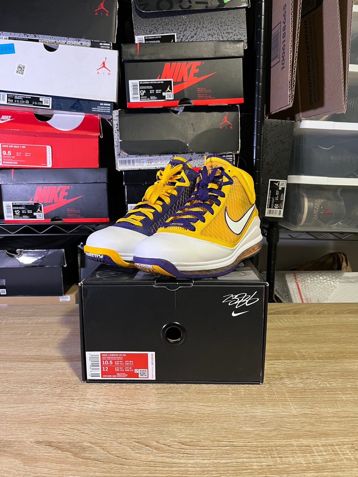 Size 10.5 – LeBron 7 Media Day