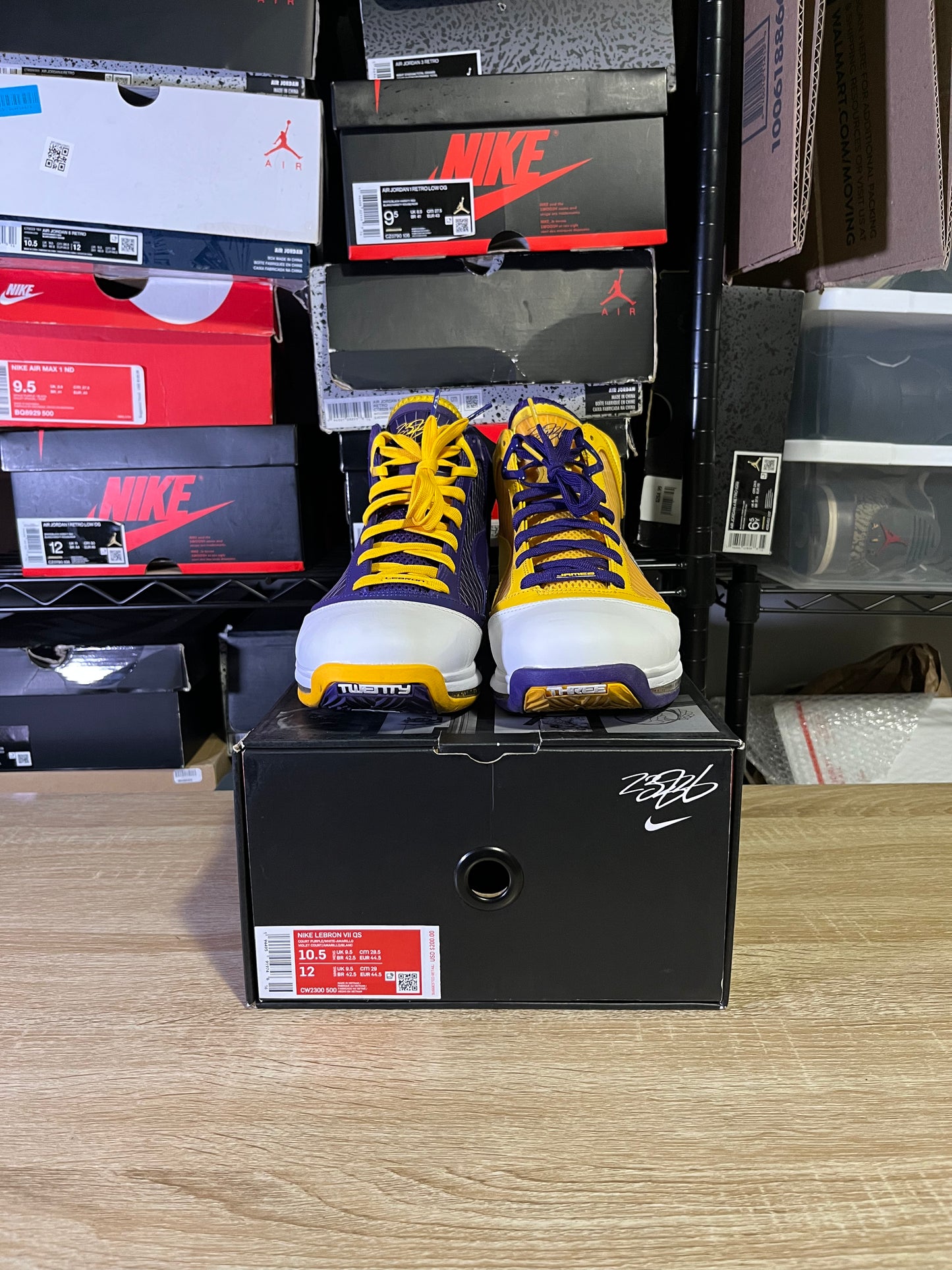 Size 10.5 – LeBron 7 Media Day