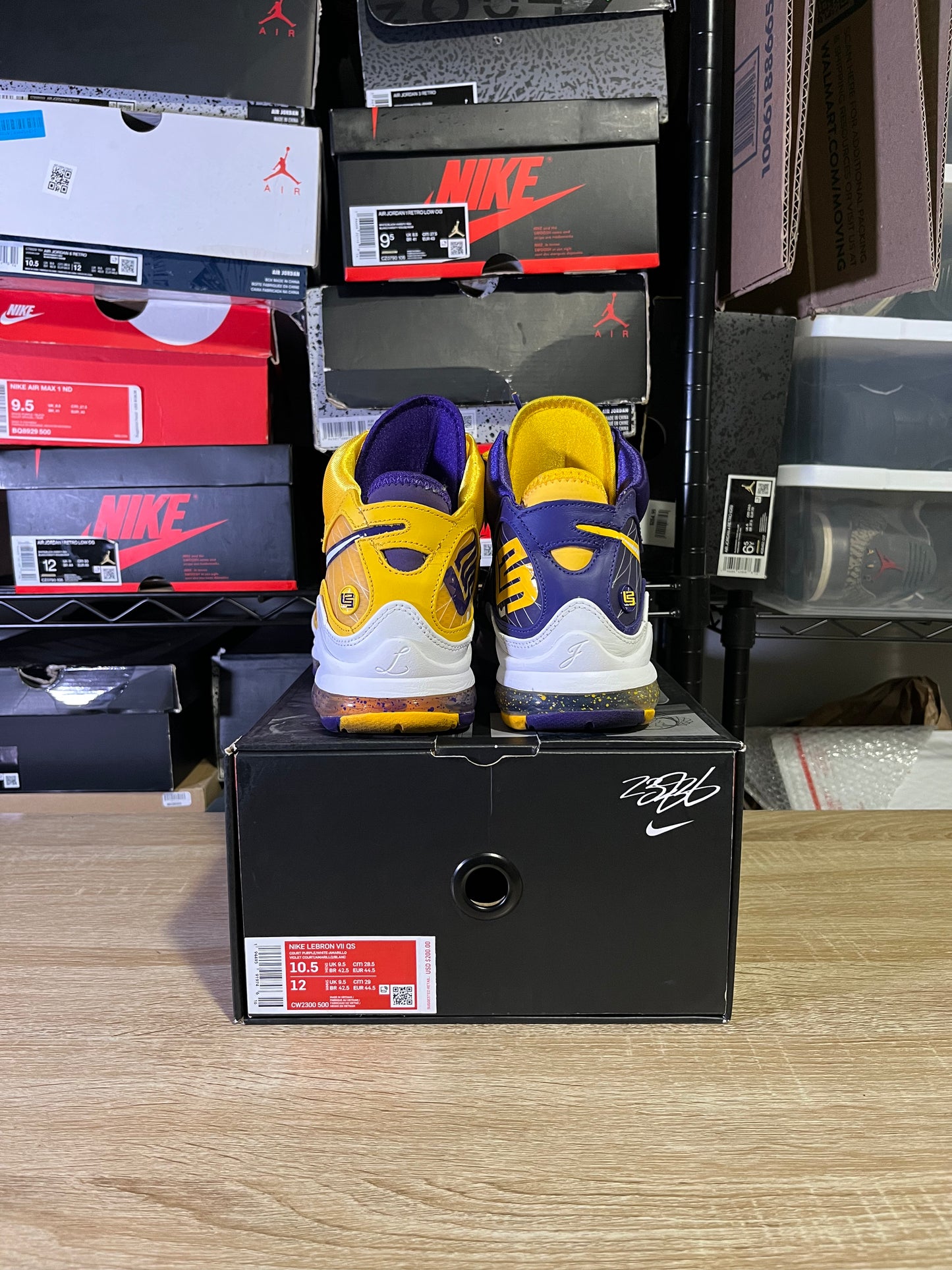 Size 10.5 – LeBron 7 Media Day