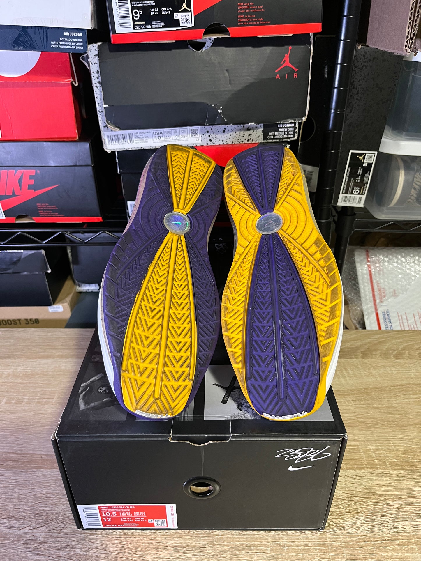 Size 10.5 – LeBron 7 Media Day