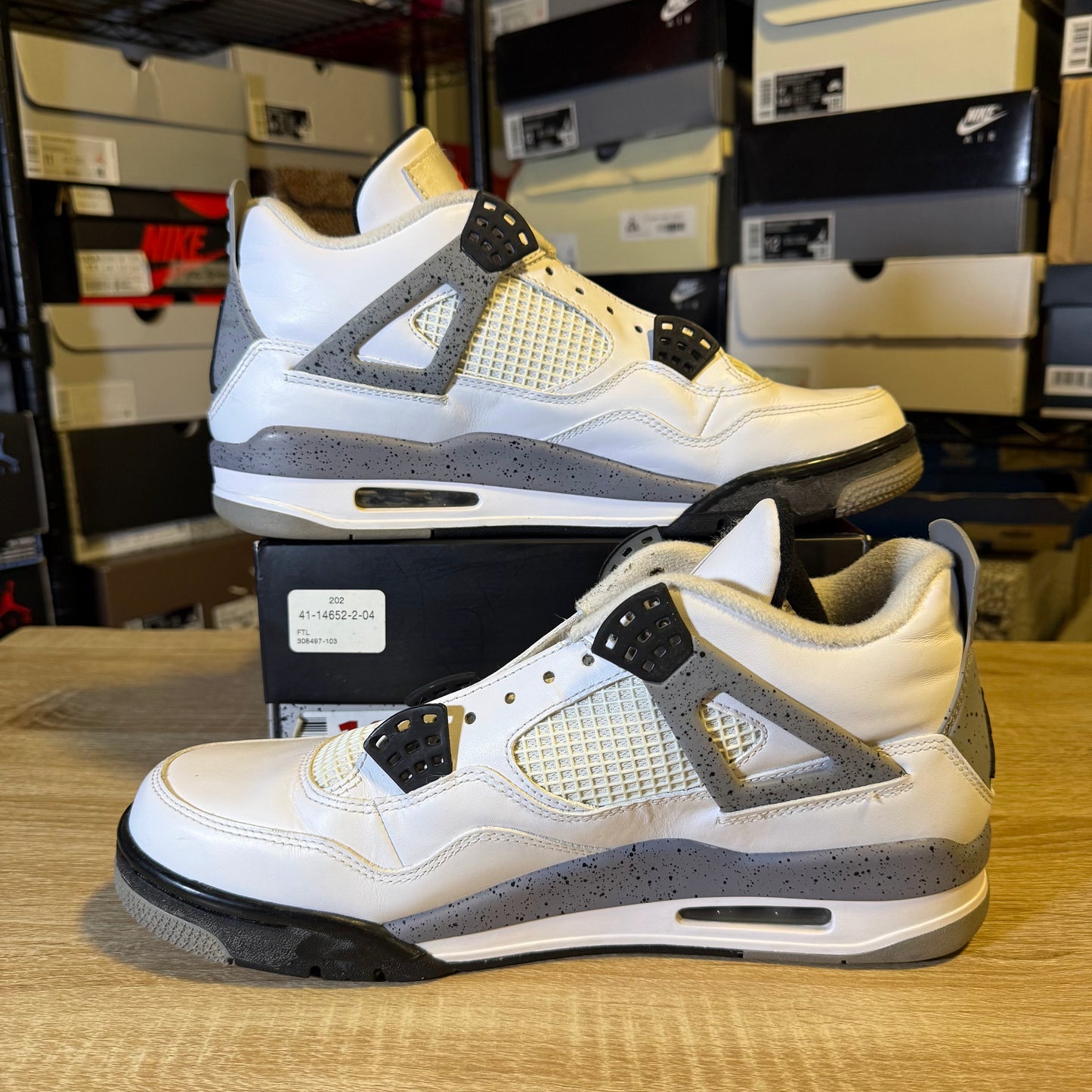 Size 10 – AJ 4 White Cement (2012)