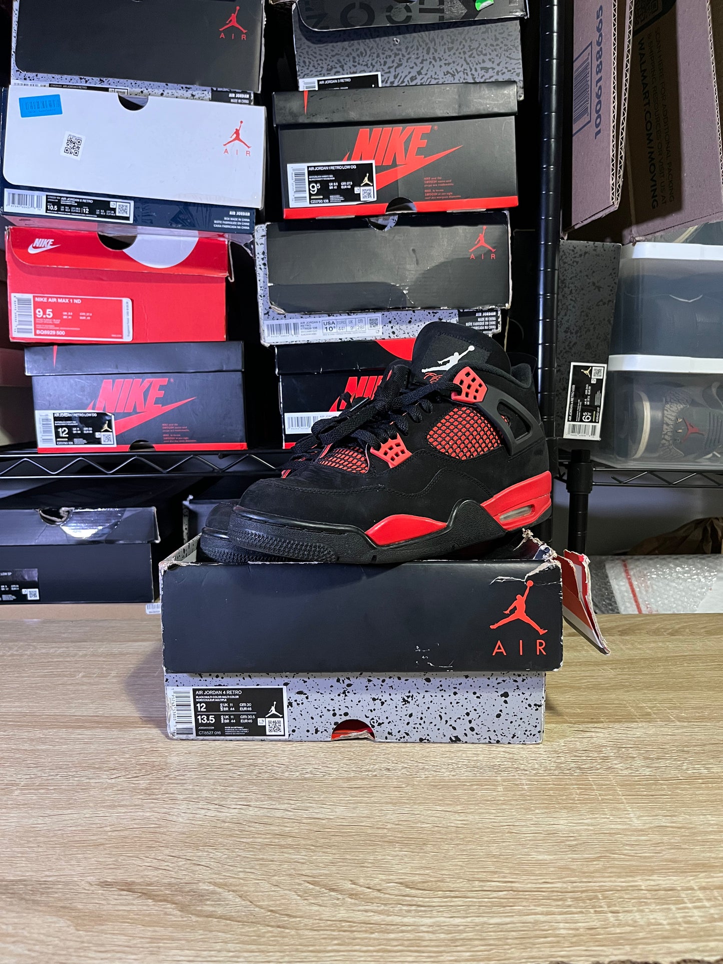 Size 12 – AJ 4 Red Thunder