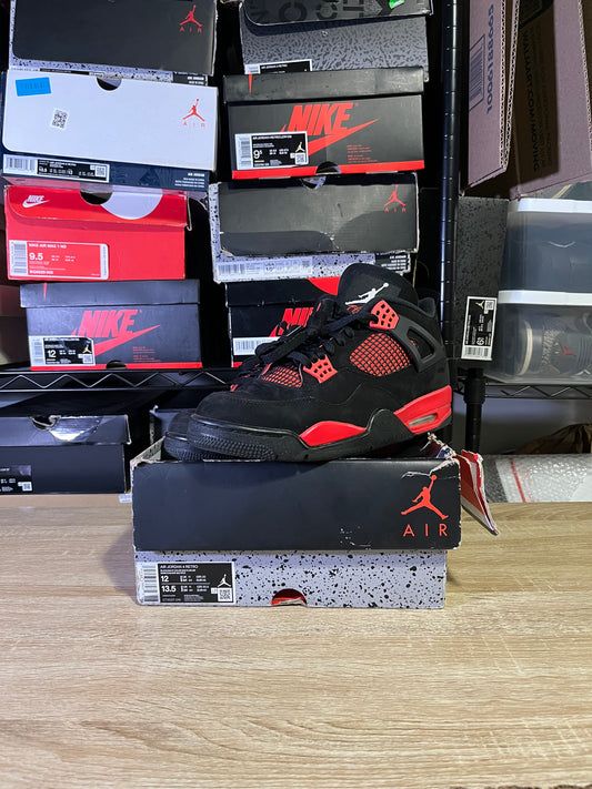 Size 12 – AJ 4 Red Thunder