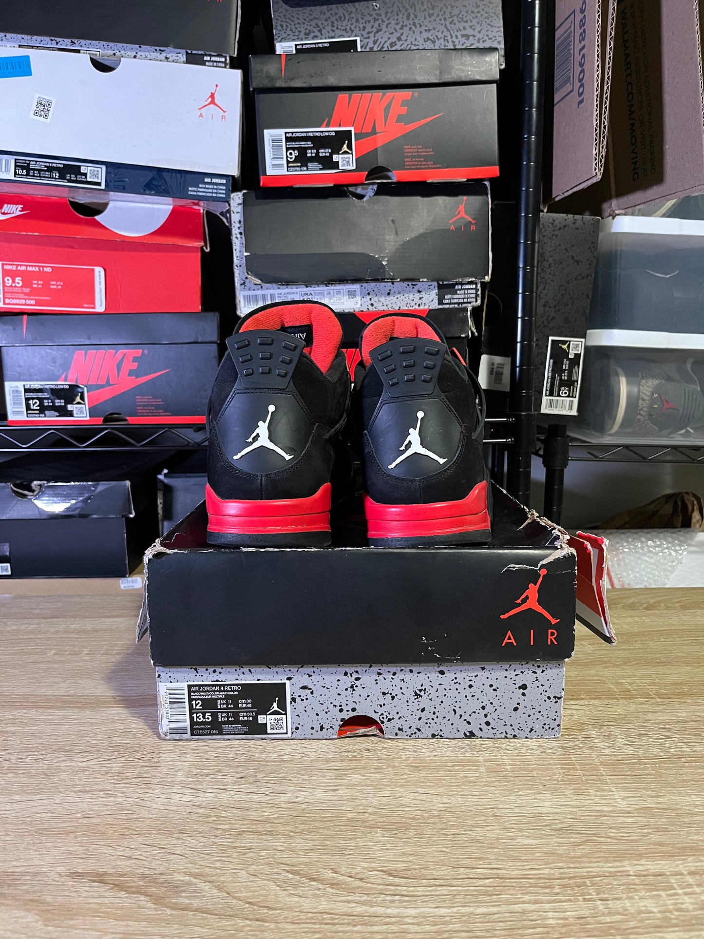 Size 12 – AJ 4 Red Thunder