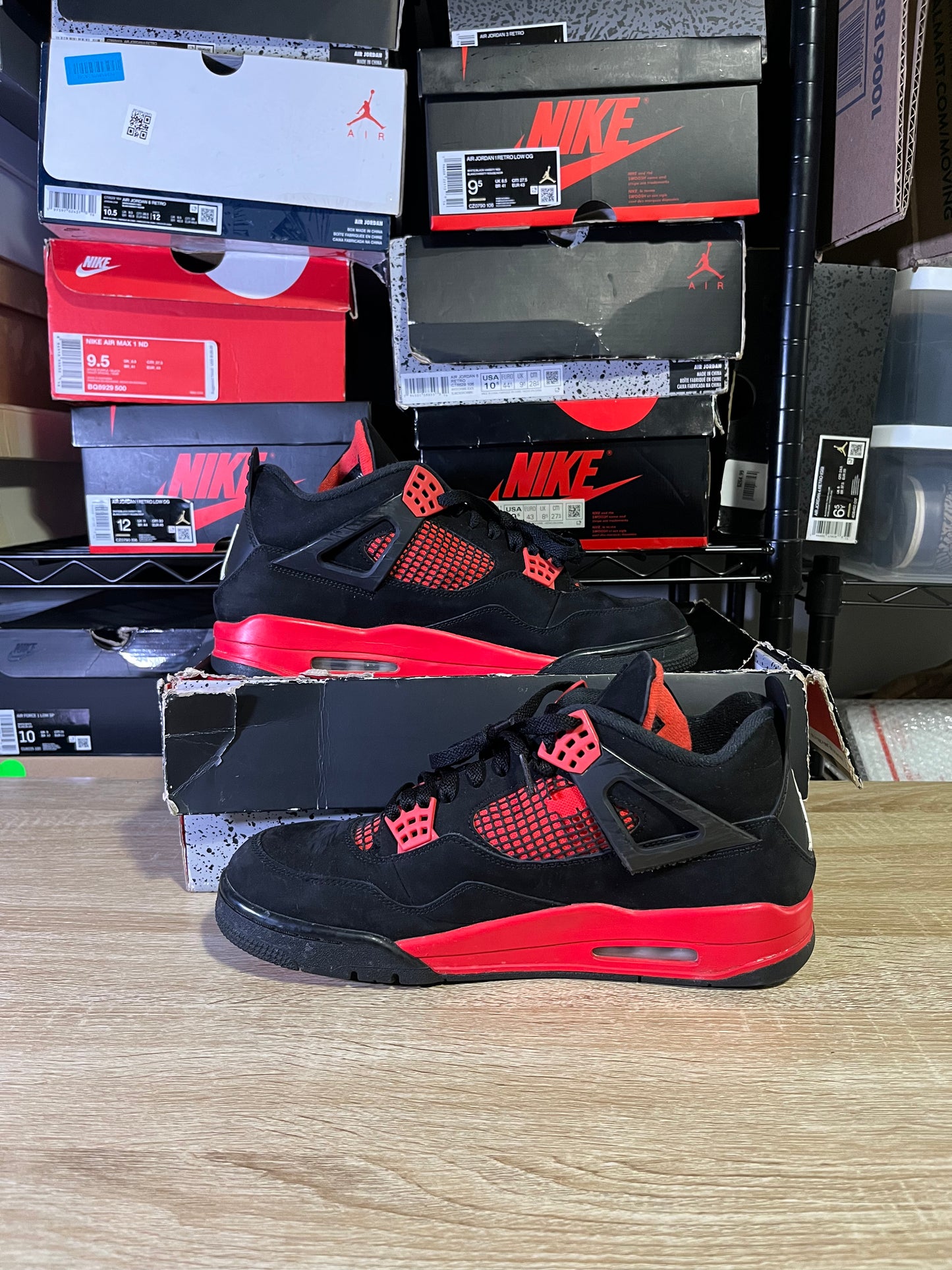 Size 12 – AJ 4 Red Thunder