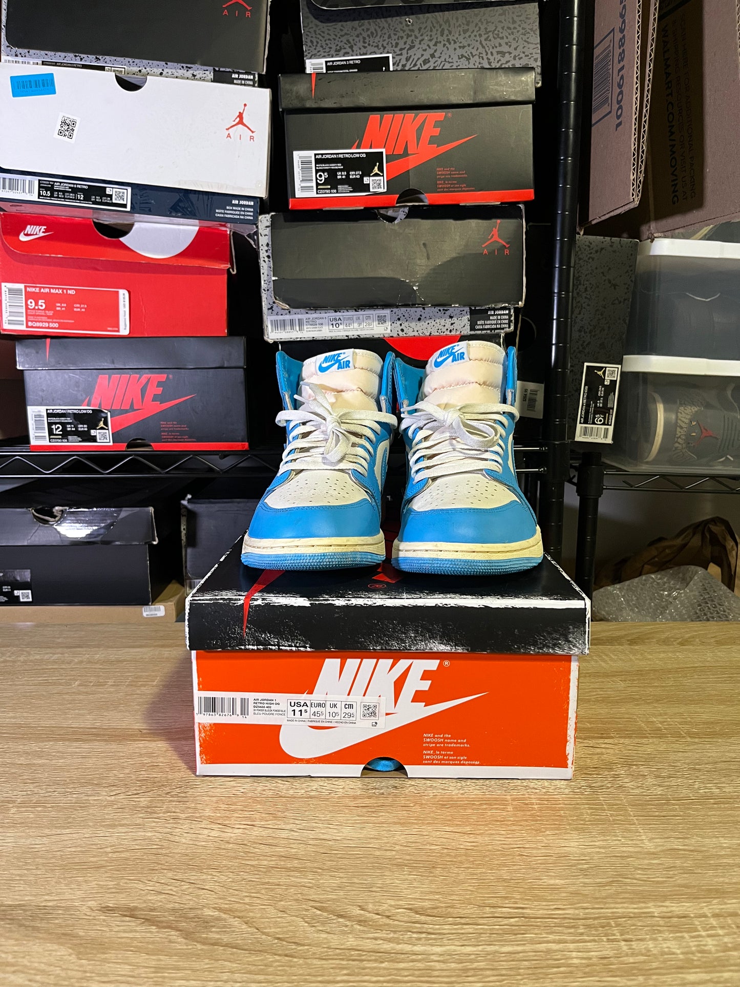 Size 11.5 – AJ 1 Reimagined UNC