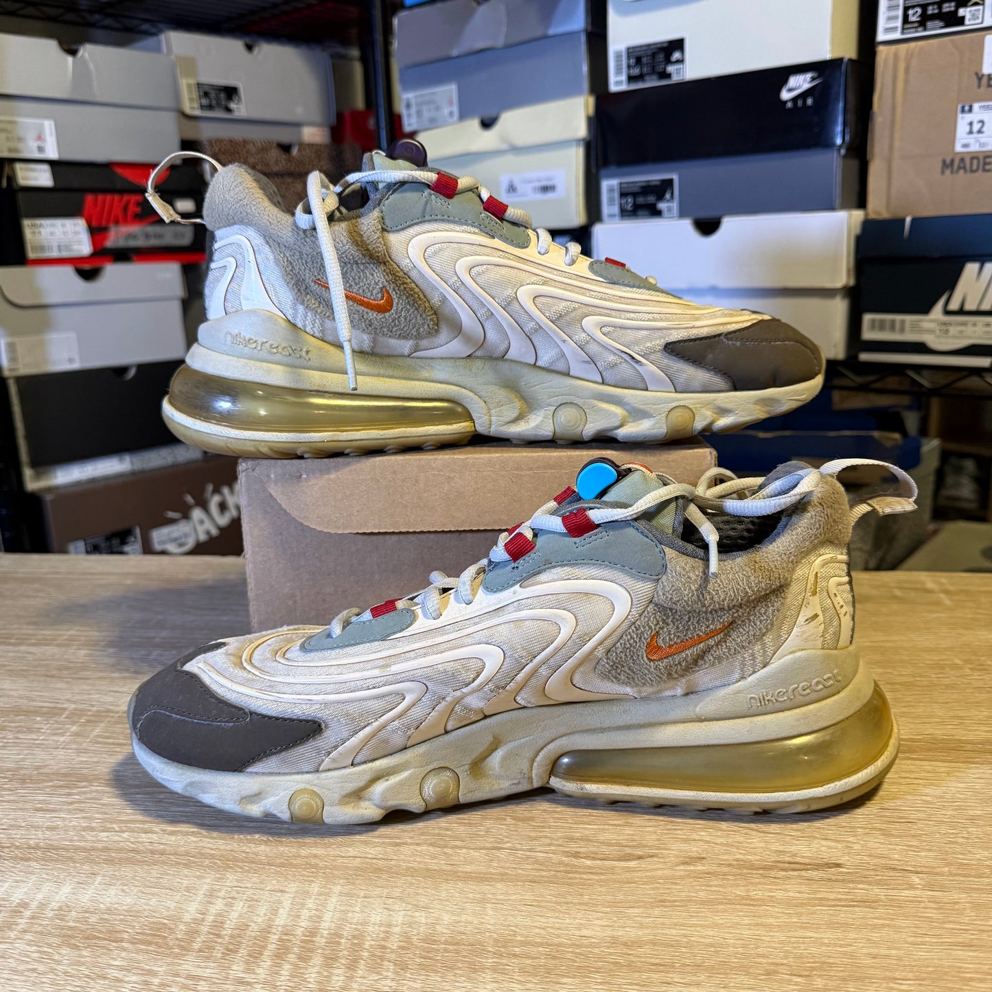 Size 12 - Travis Scott x Air Max 270 React Cactus Trails