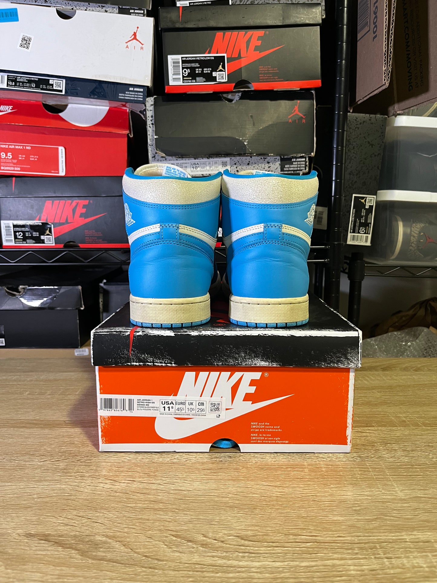 Size 11.5 – AJ 1 Reimagined UNC