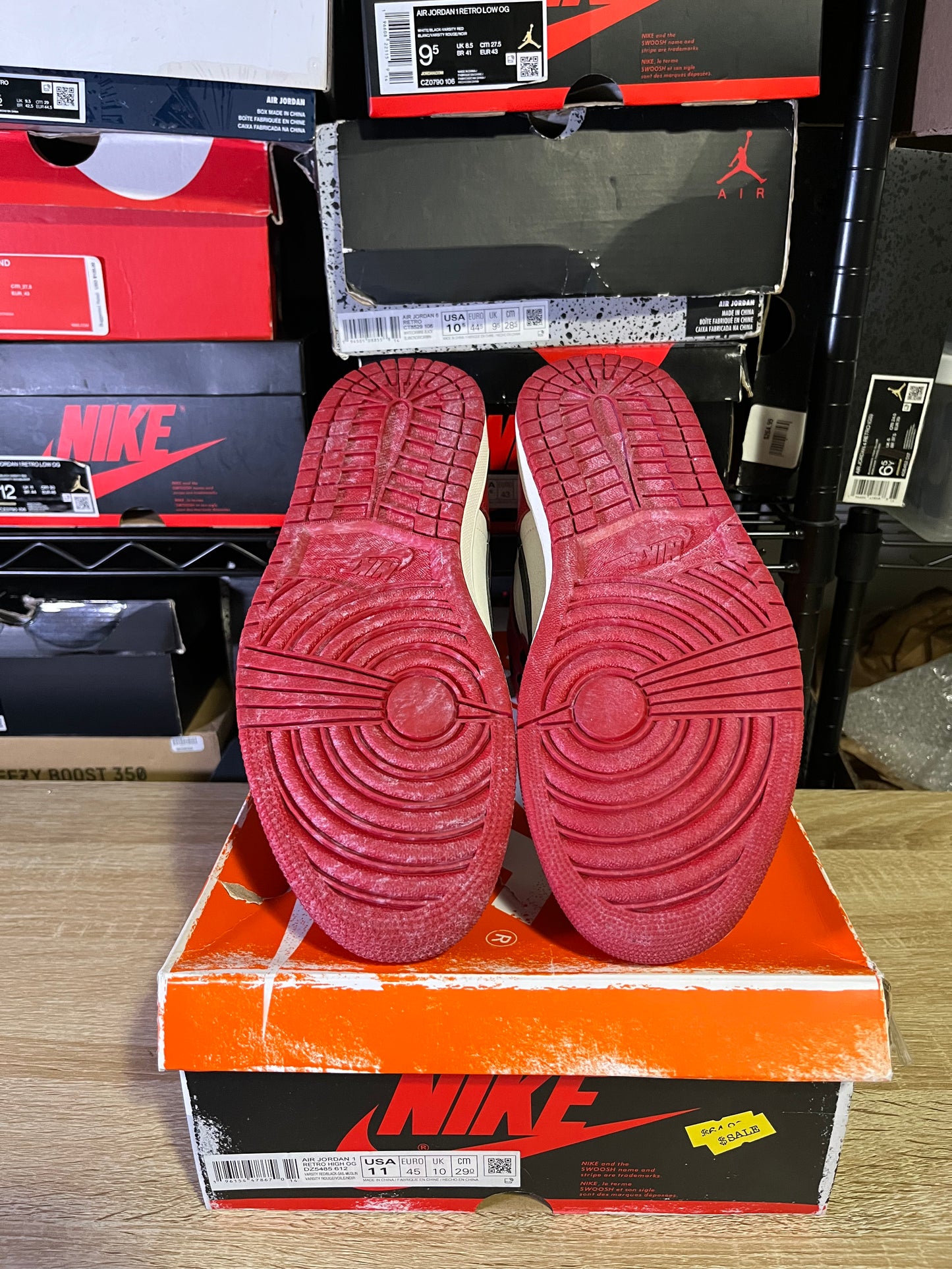 Size 11 – AJ 1 Lost and Found