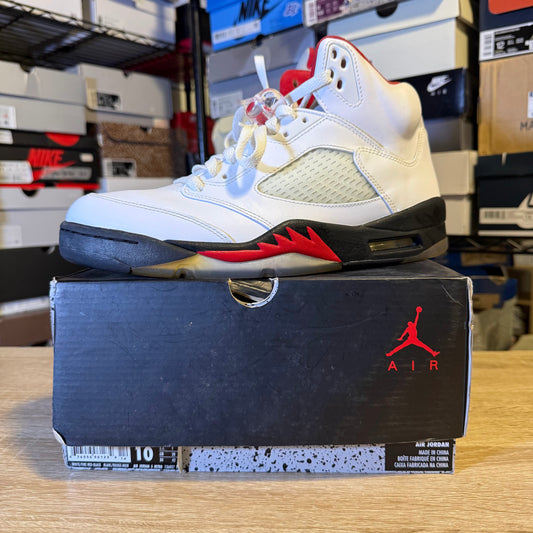 Size 10 – AJ 5 Fire Red