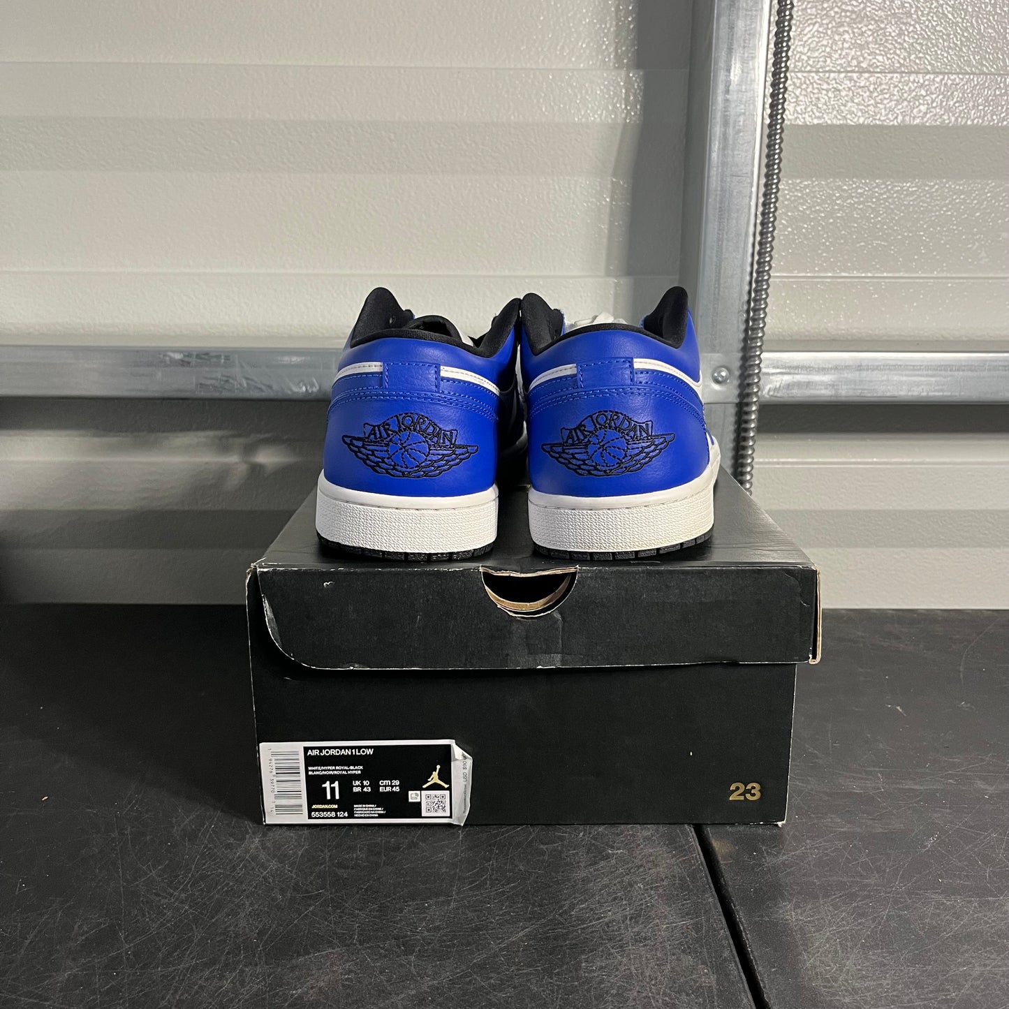Size 11 - AJ 1 Low Game Royal
