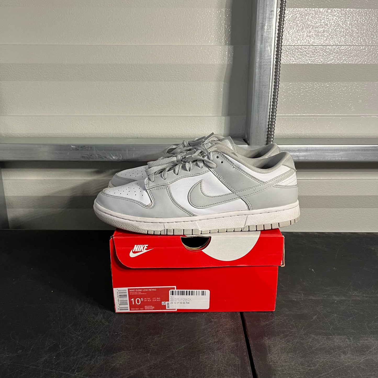 Size 10.5 - Dunk Fog