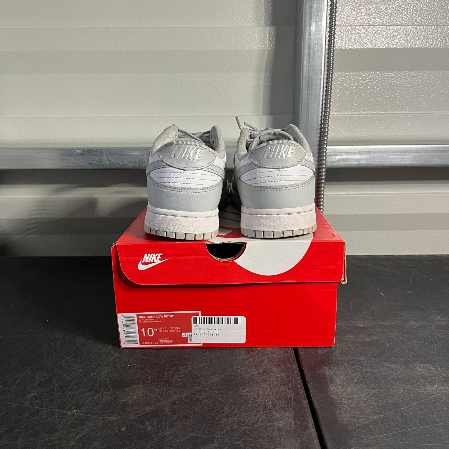 Size 10.5 - Dunk Fog