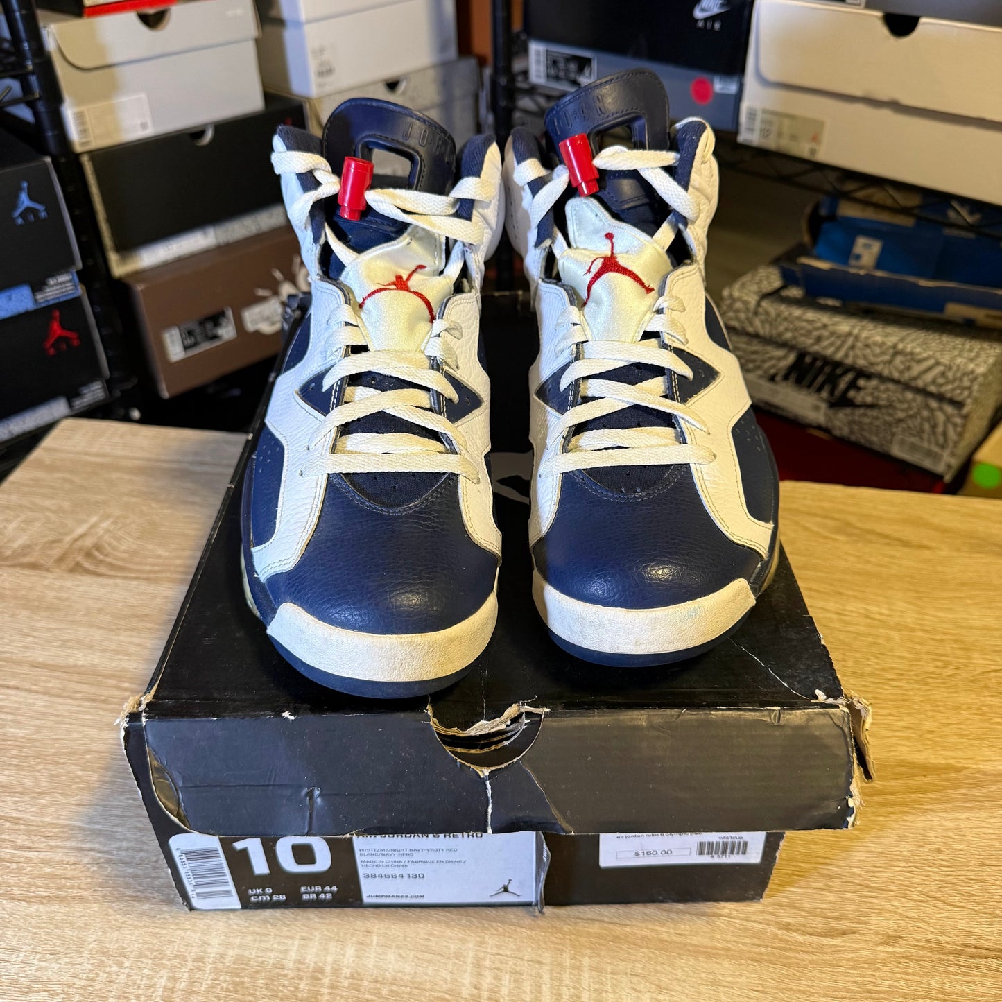 Size 10 – AJ 6 Olympic (2012)
