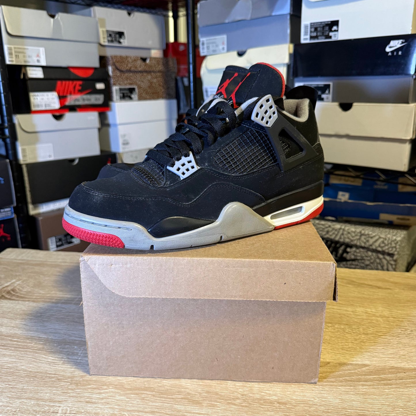 Size 10 - AJ 4 Bred