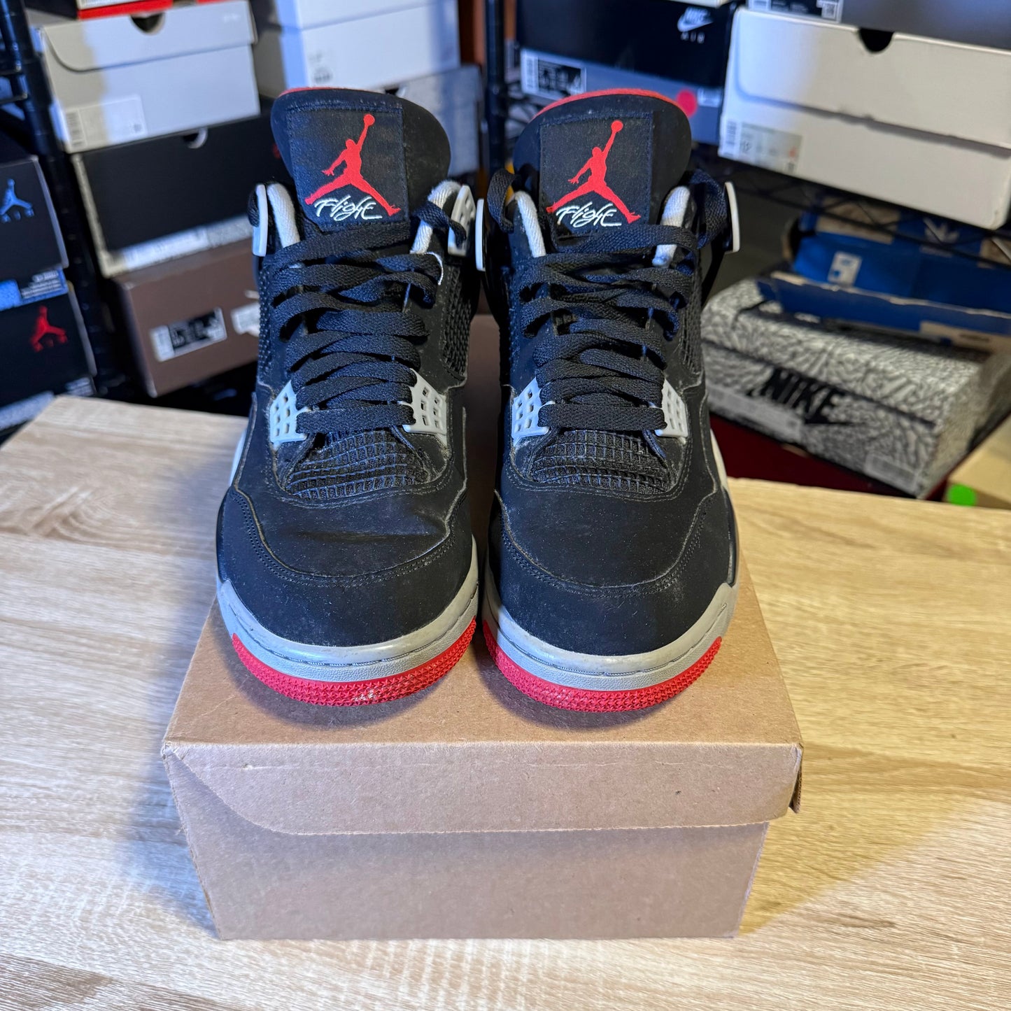 Size 10 - AJ 4 Bred