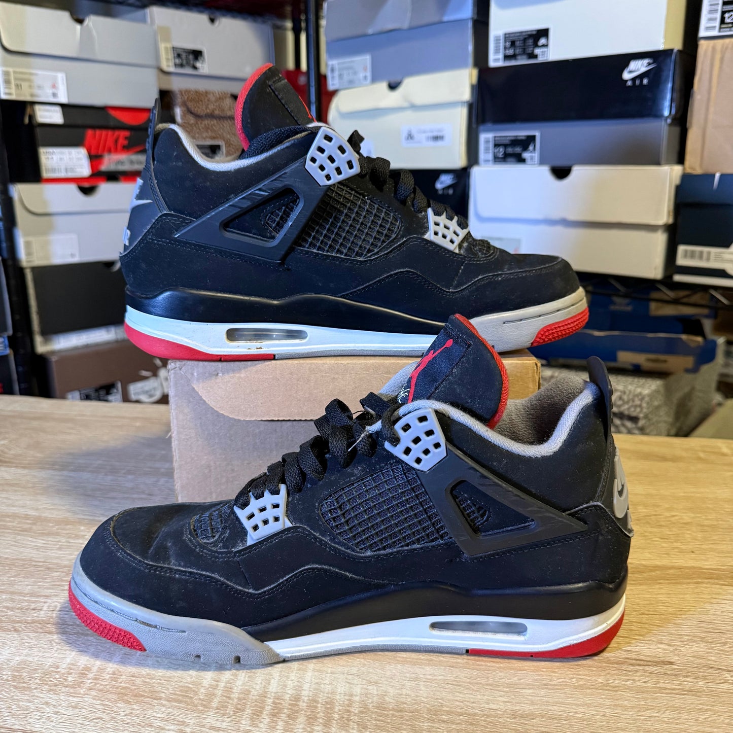 Size 10 - AJ 4 Bred