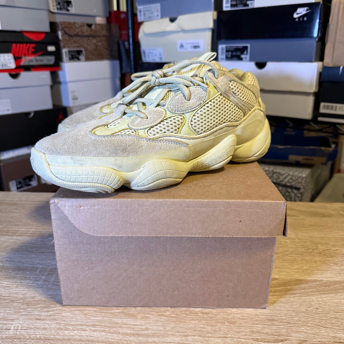 Size 10.5 -YZY 500 Super Moon Yellow