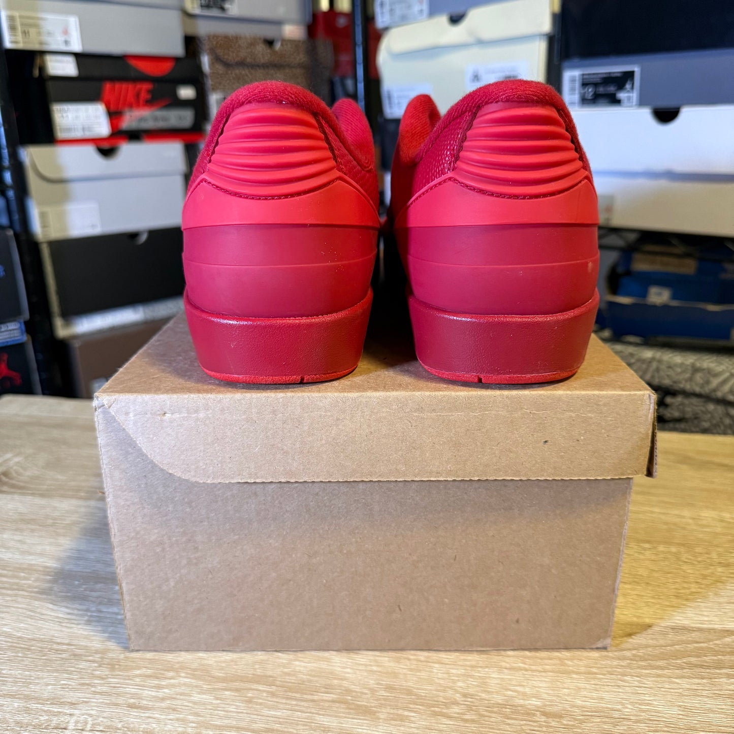 Size 10 - AJ 2 Retro Low Gym Red