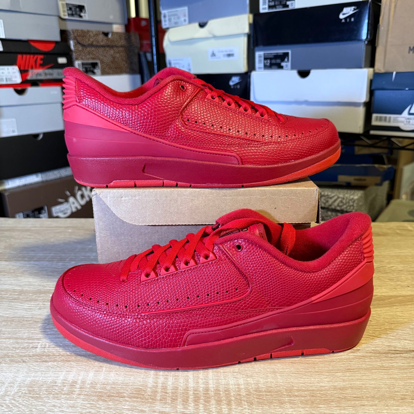 Size 10 - AJ 2 Retro Low Gym Red