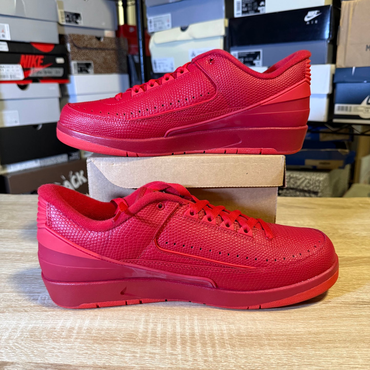 Size 10 - AJ 2 Retro Low Gym Red