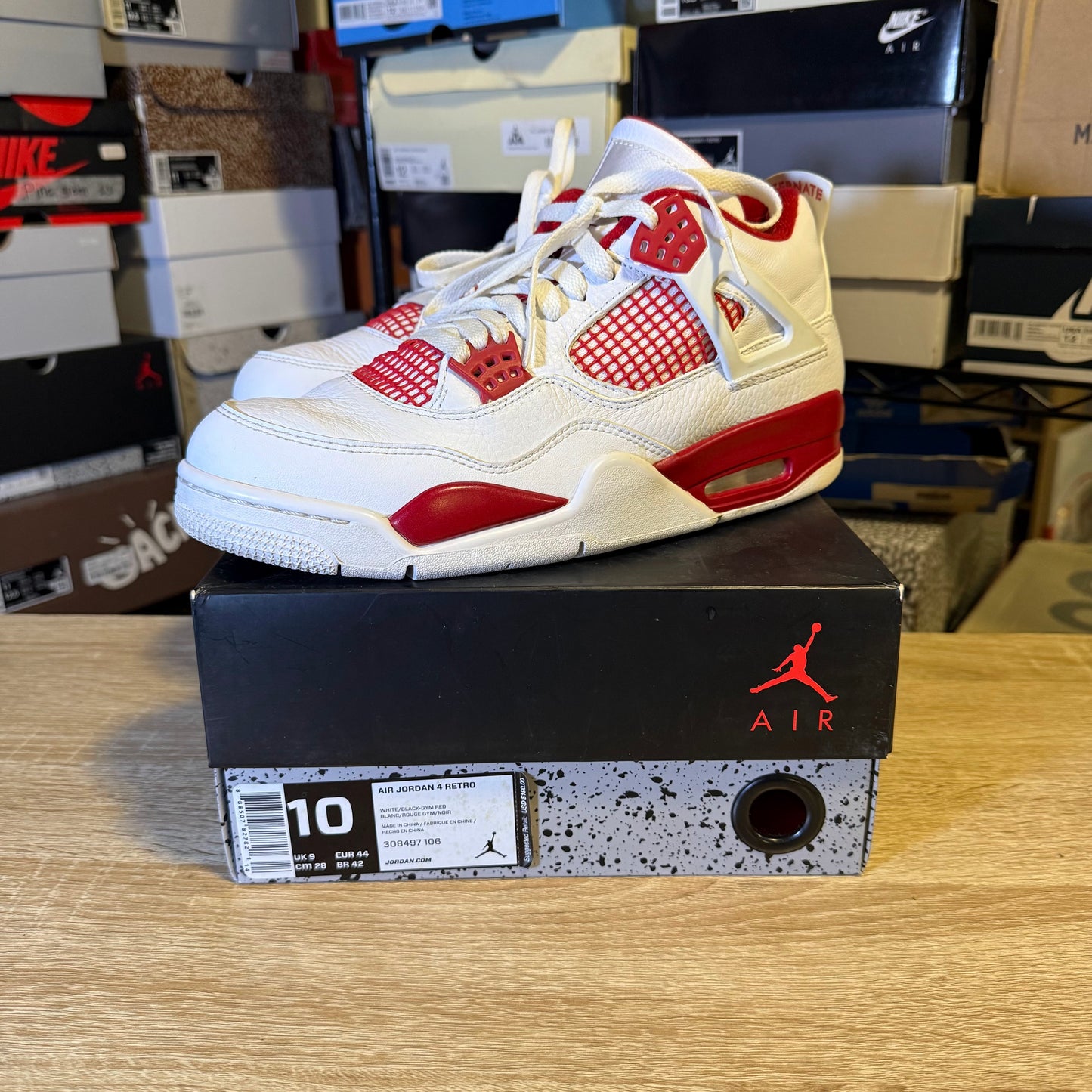 Size 10 - AJ 4 Alternate 89