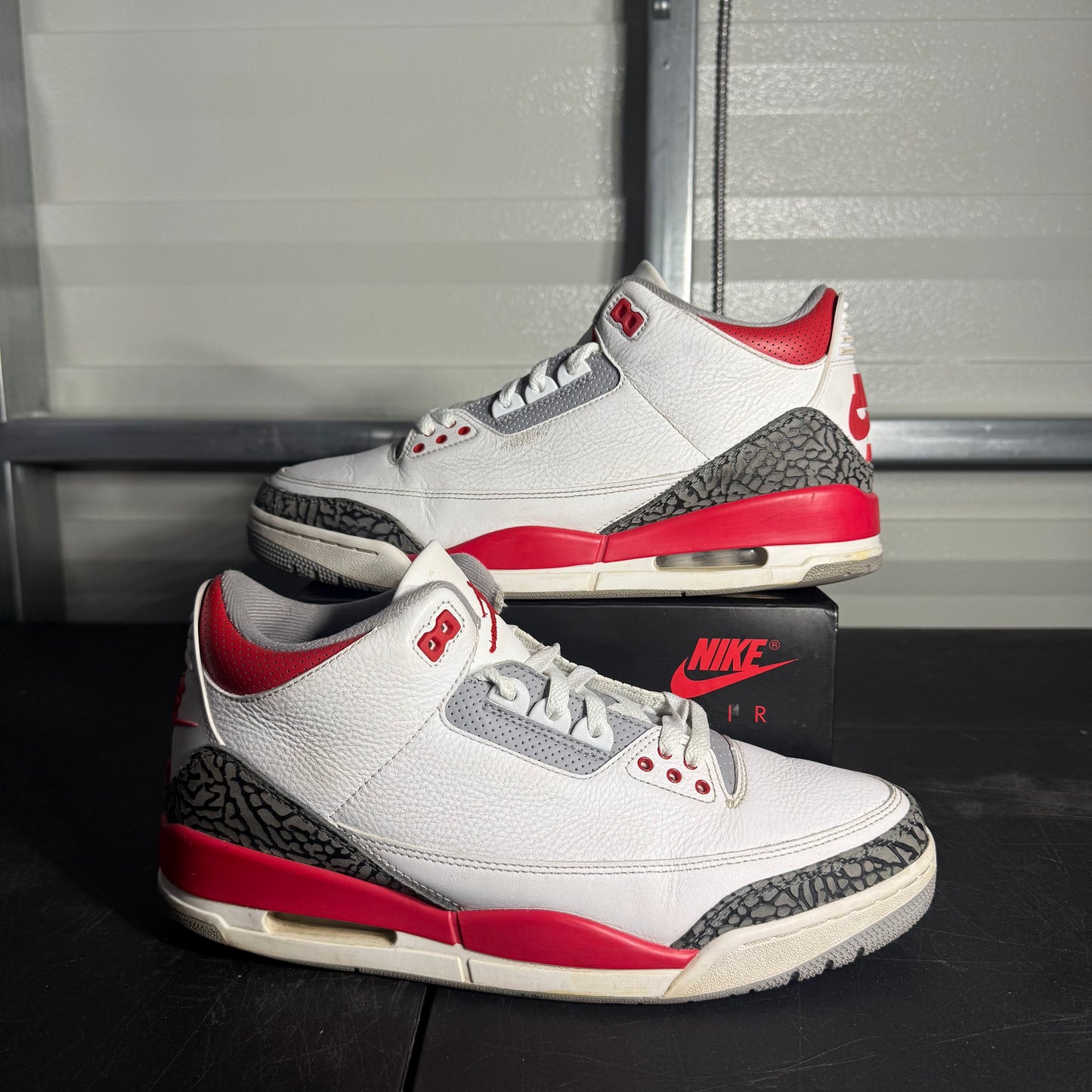 Size 12 - AJ 3 Fire Red