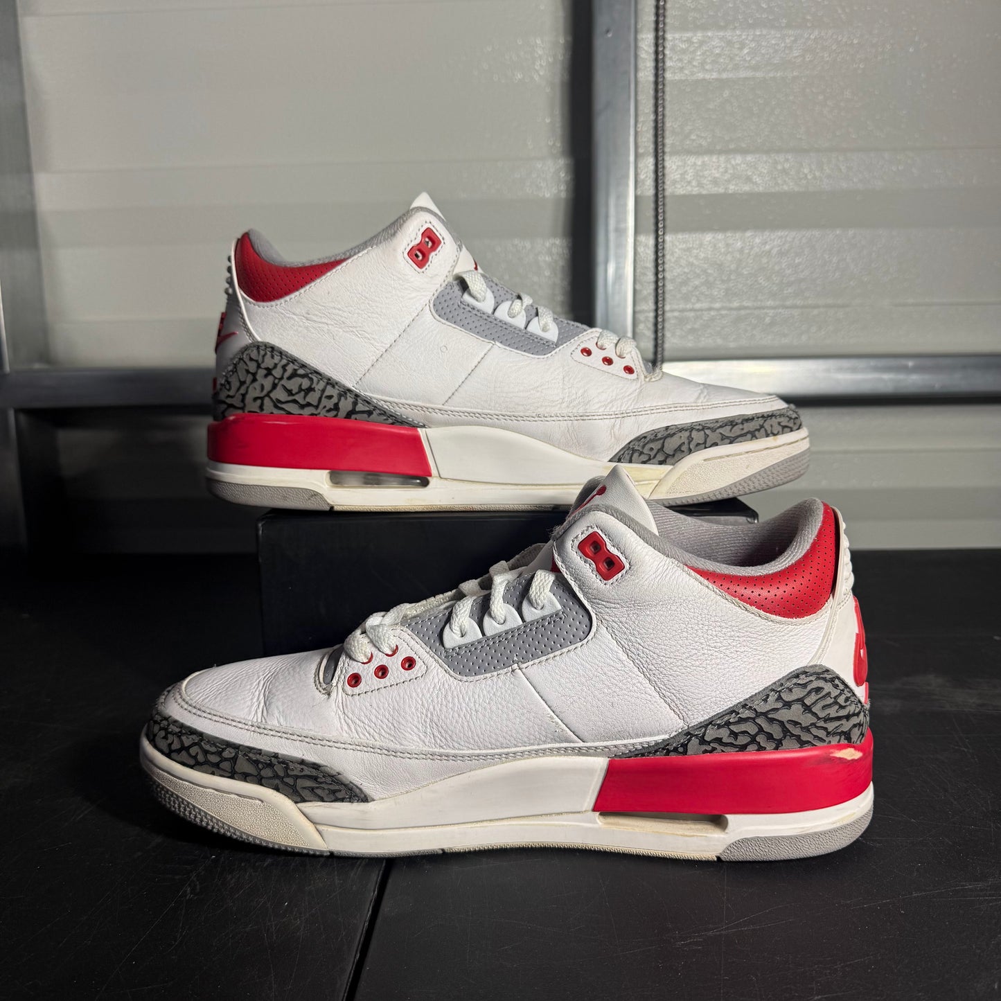 Size 12 - AJ 3 Fire Red