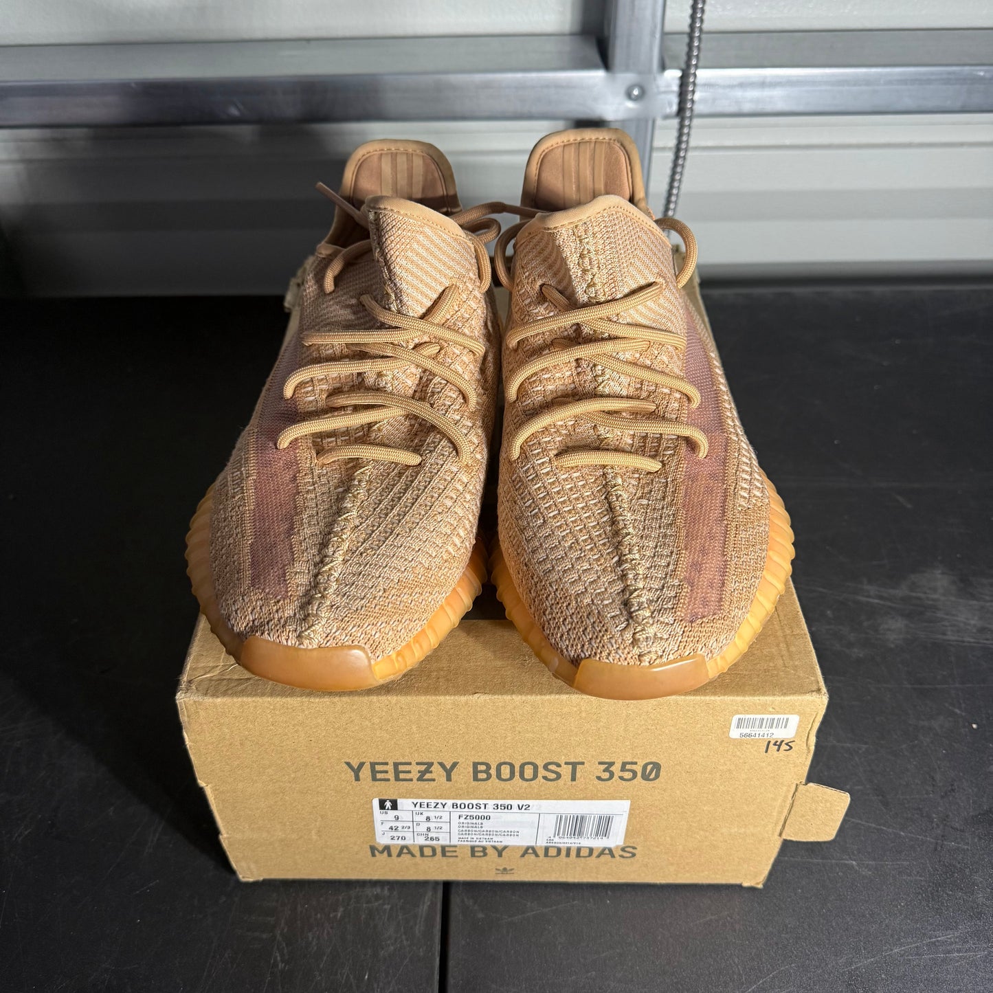 Size 9.5 - Yeezy 350 Clay