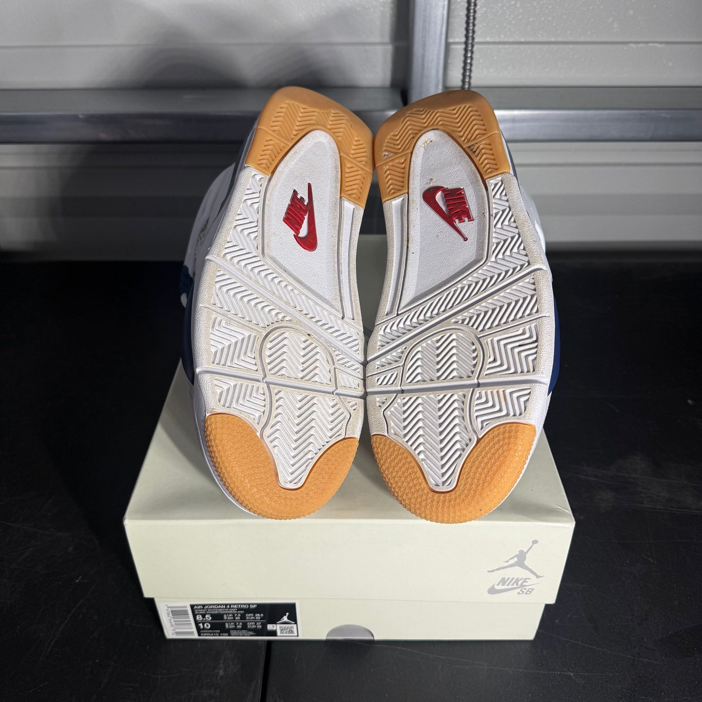Size 8.5 - AJ 4 Navy SB
