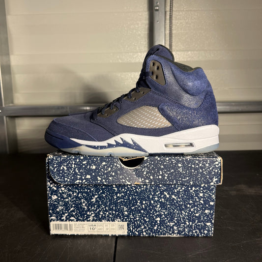 Size 10.5 - AJ 5 Midnight Navy