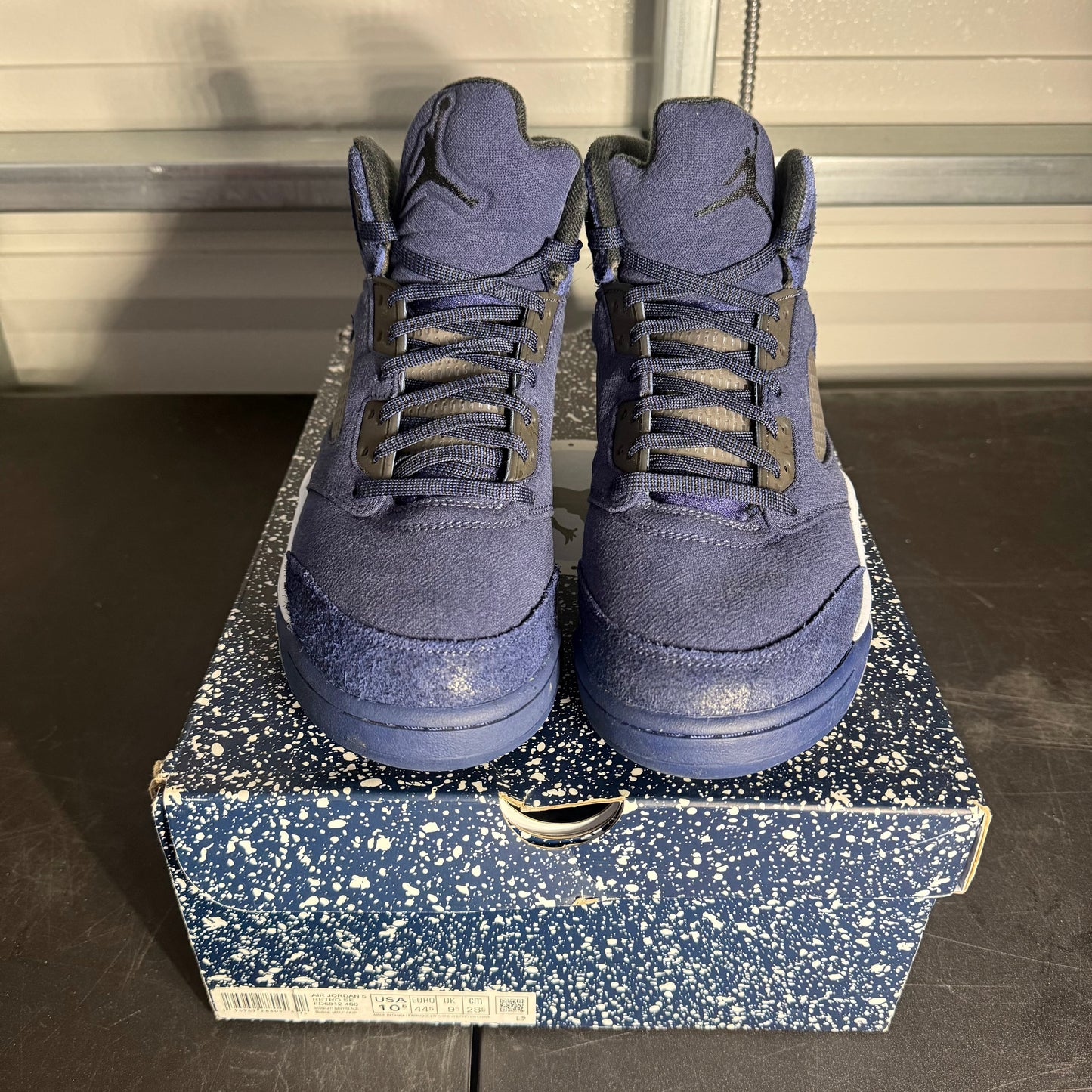 Size 10.5 - AJ 5 Midnight Navy