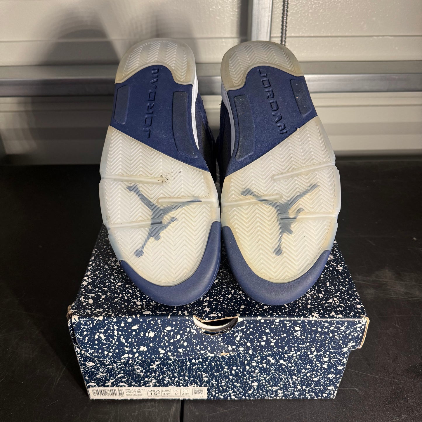 Size 10.5 - AJ 5 Midnight Navy