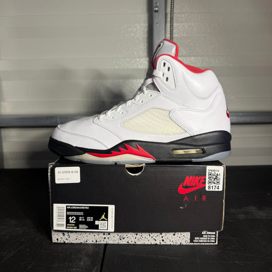 Size 12 - AJ 5 Fire Red