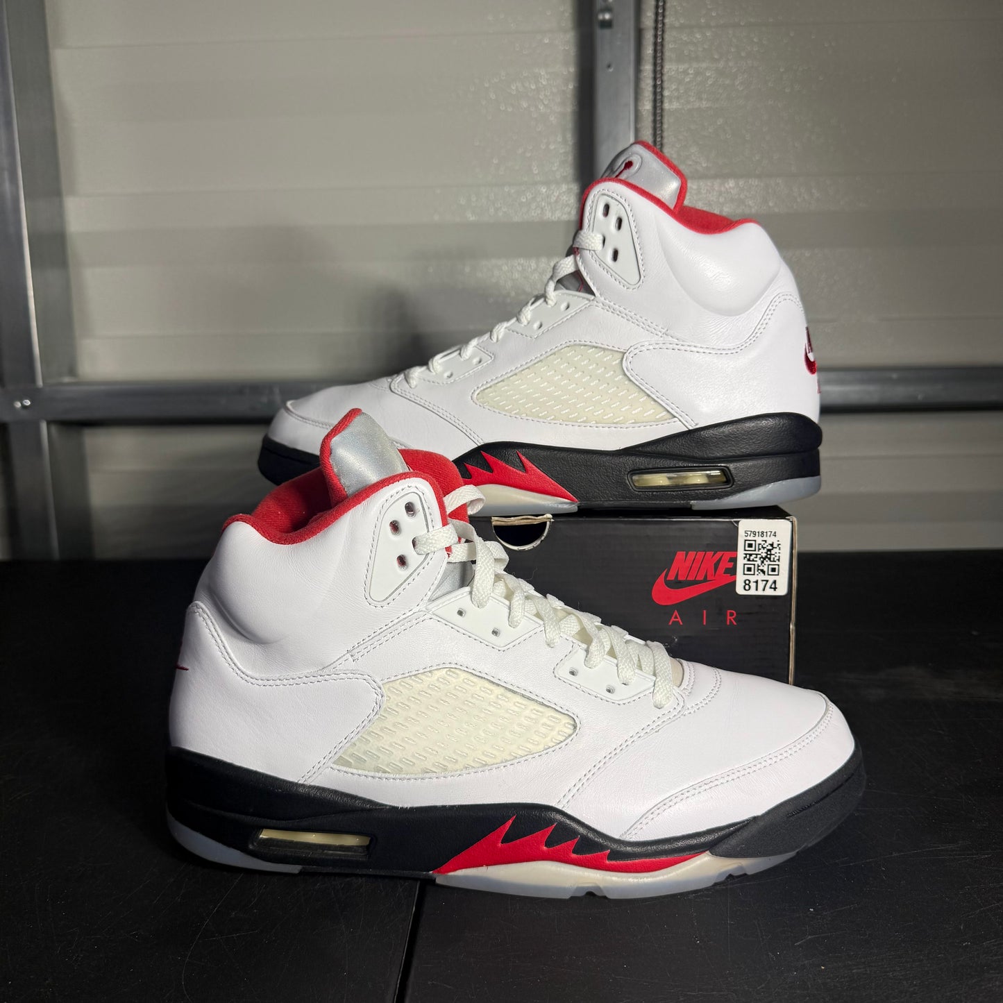 Size 12 - AJ 5 Fire Red